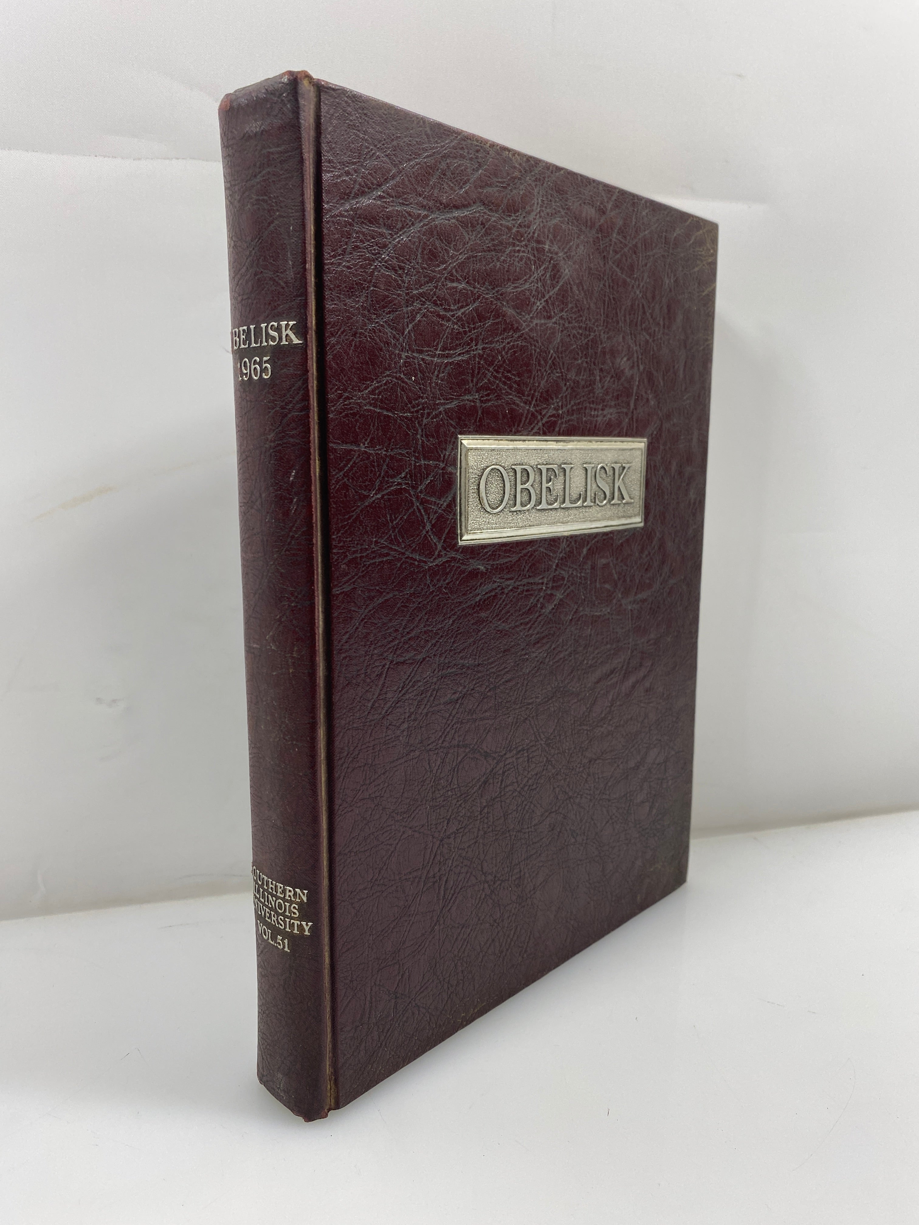 1965 "Obelisk" Southern Illinois University Yearbook Carbondale, IL. HC