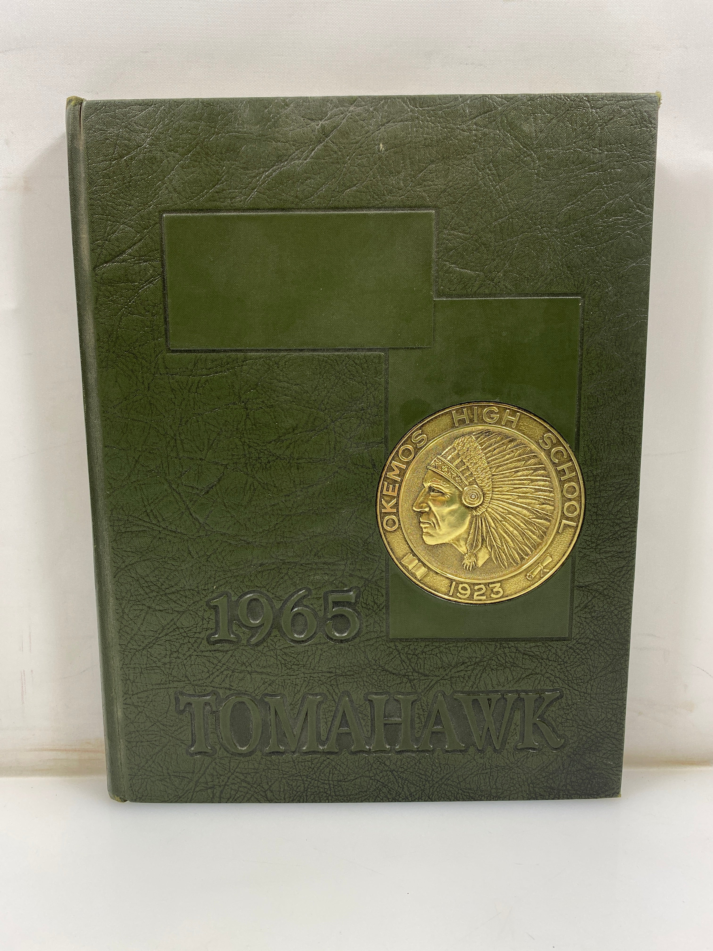1965 Okemos High School Yearbook "Tomahawk" Okemos Michigan HC
