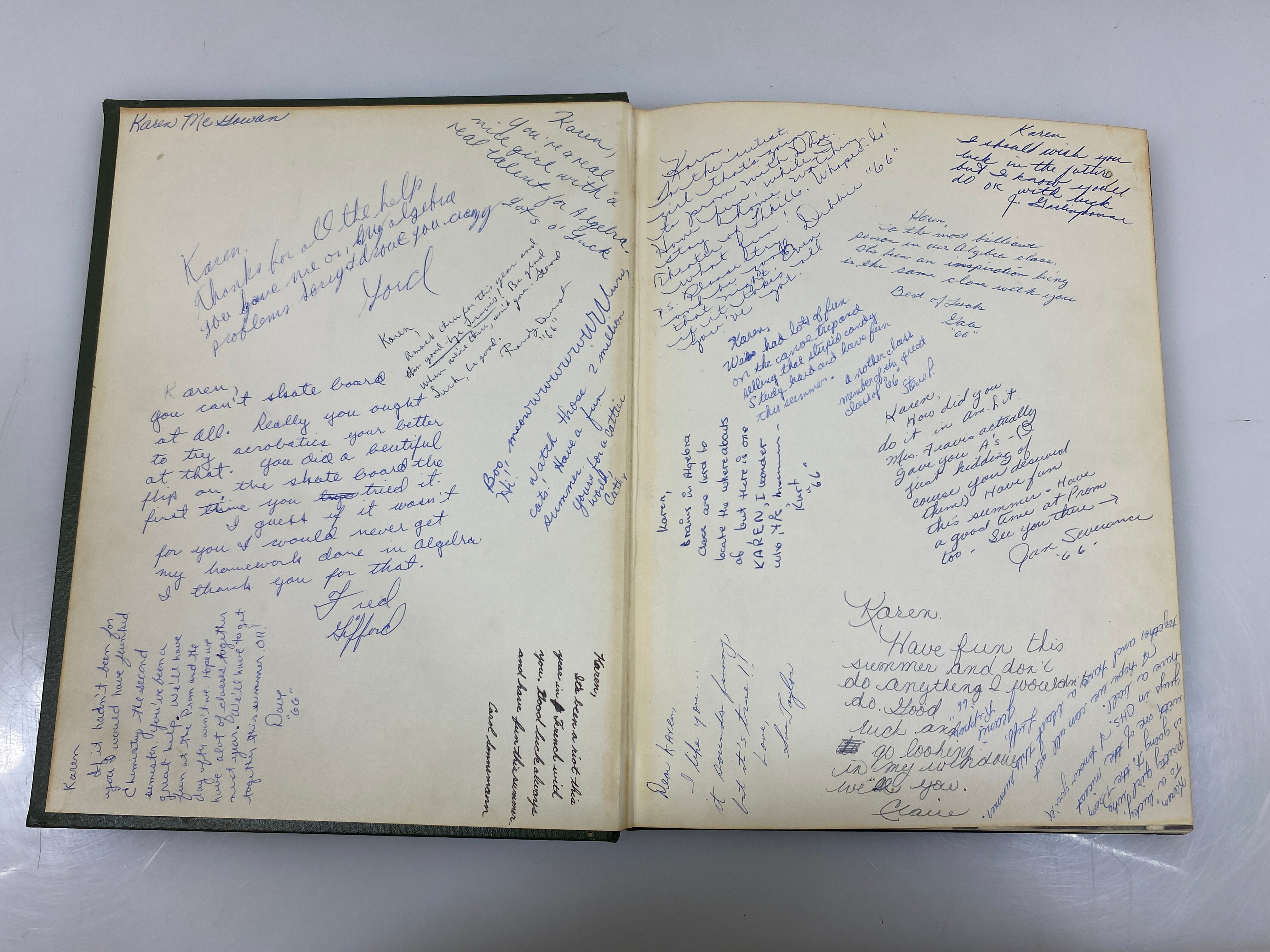 1965 Okemos High School Yearbook "Tomahawk" Okemos Michigan HC