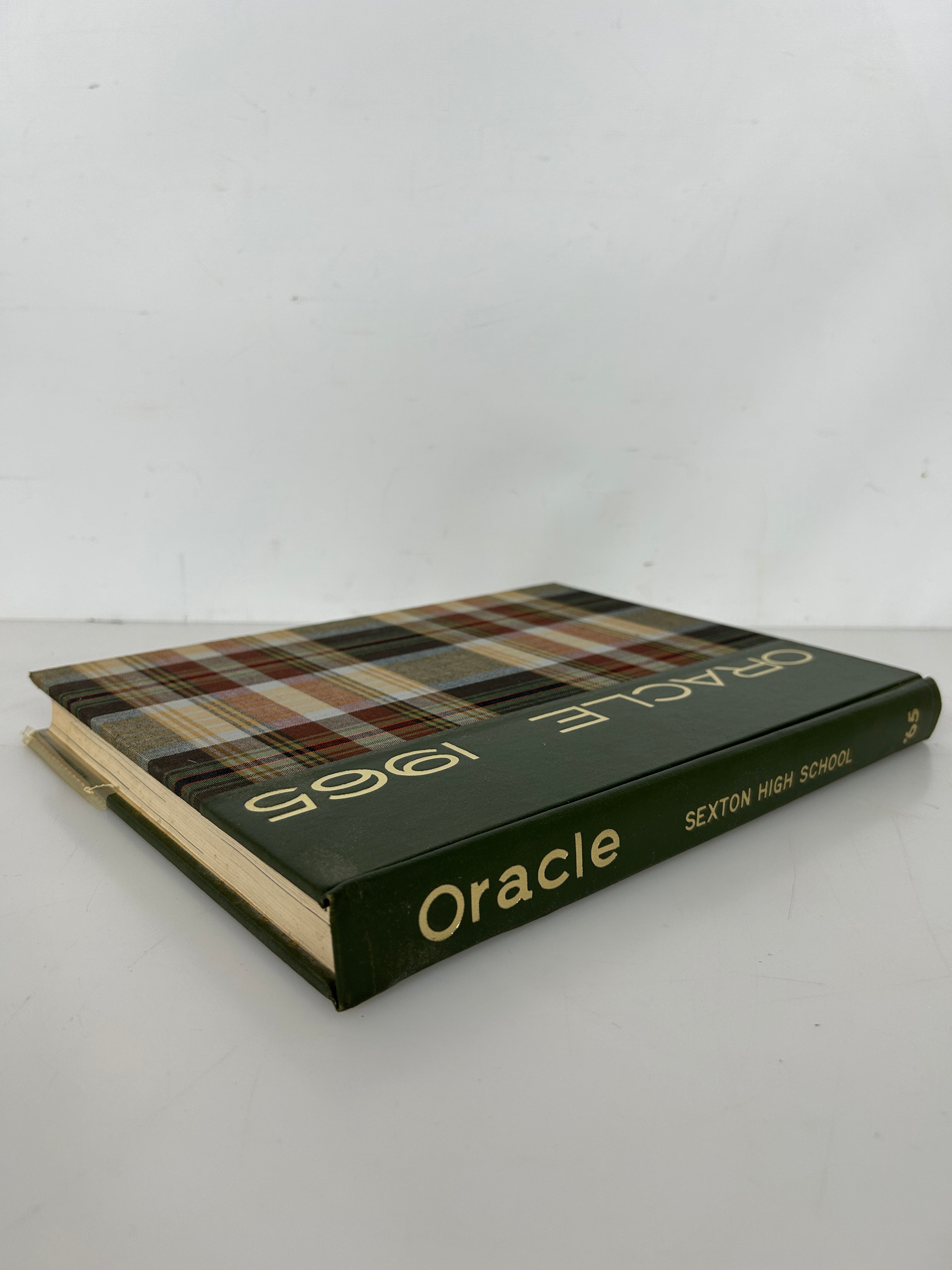 1965 "Oracle" J.W. Sexton High School, Lansing MI Yearbook HC