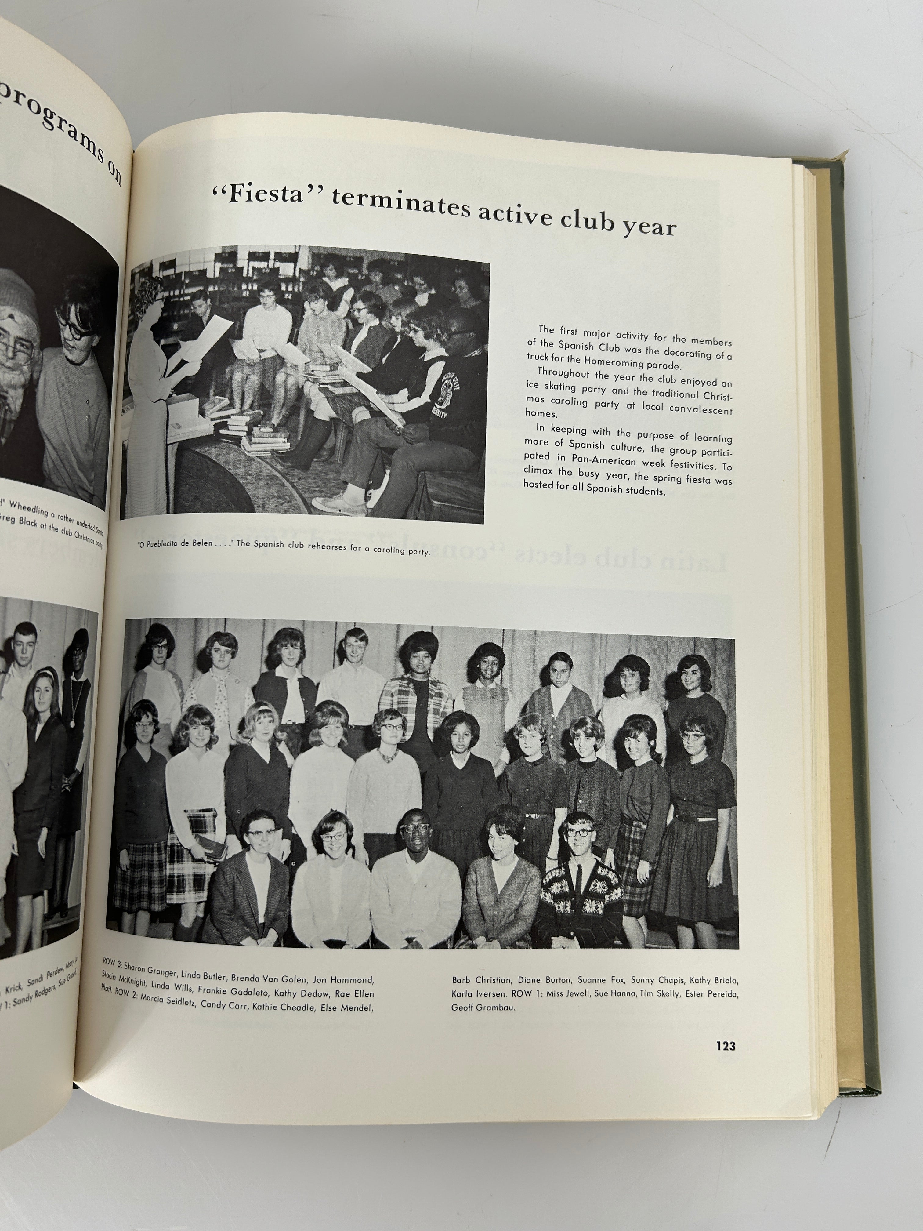 1965 "Oracle" J.W. Sexton High School, Lansing MI Yearbook HC