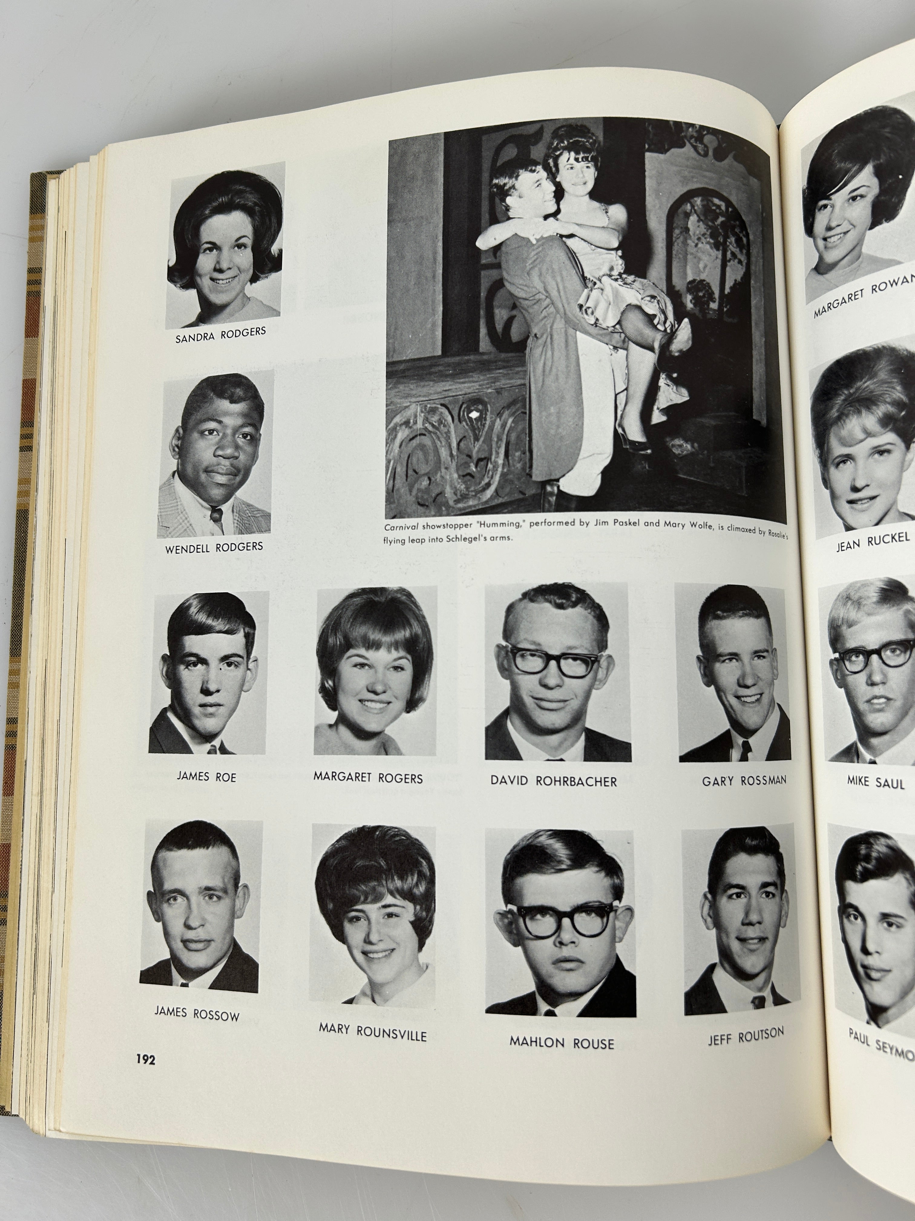 1965 "Oracle" J.W. Sexton High School, Lansing MI Yearbook HC