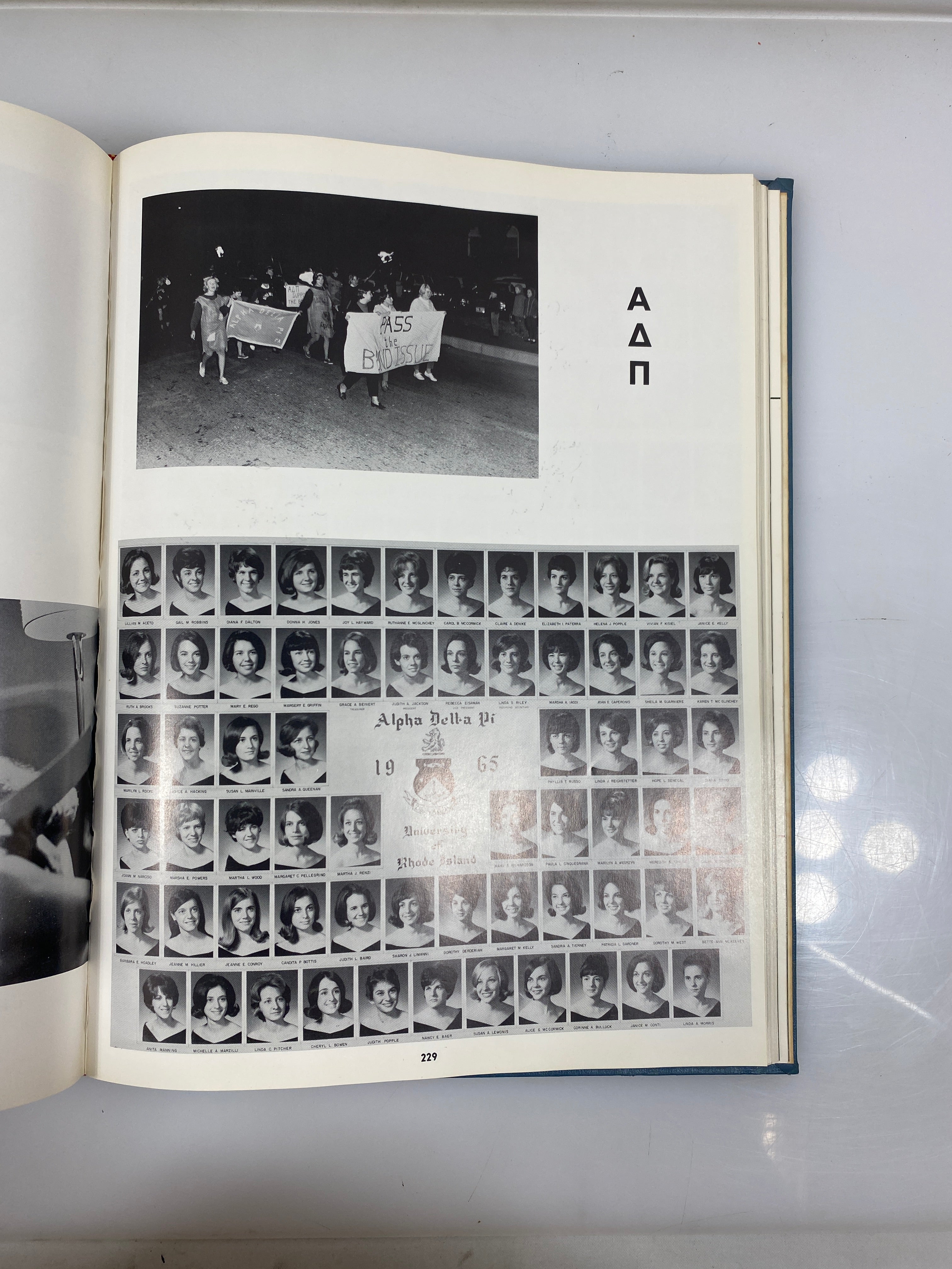 1965 University of Rhode Island Yearbook "Grist" Kingston RI HC