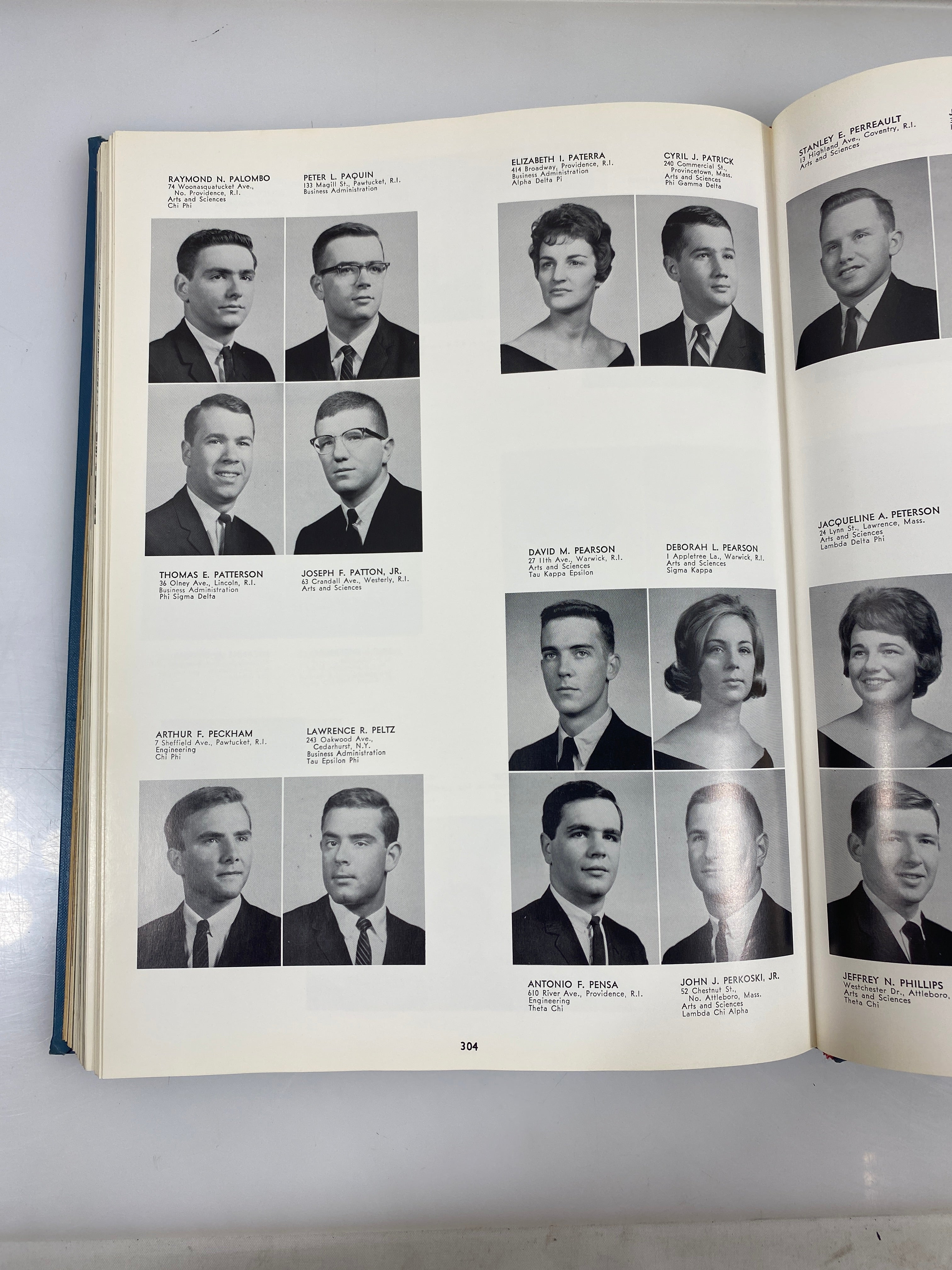 1965 University of Rhode Island Yearbook "Grist" Kingston RI HC