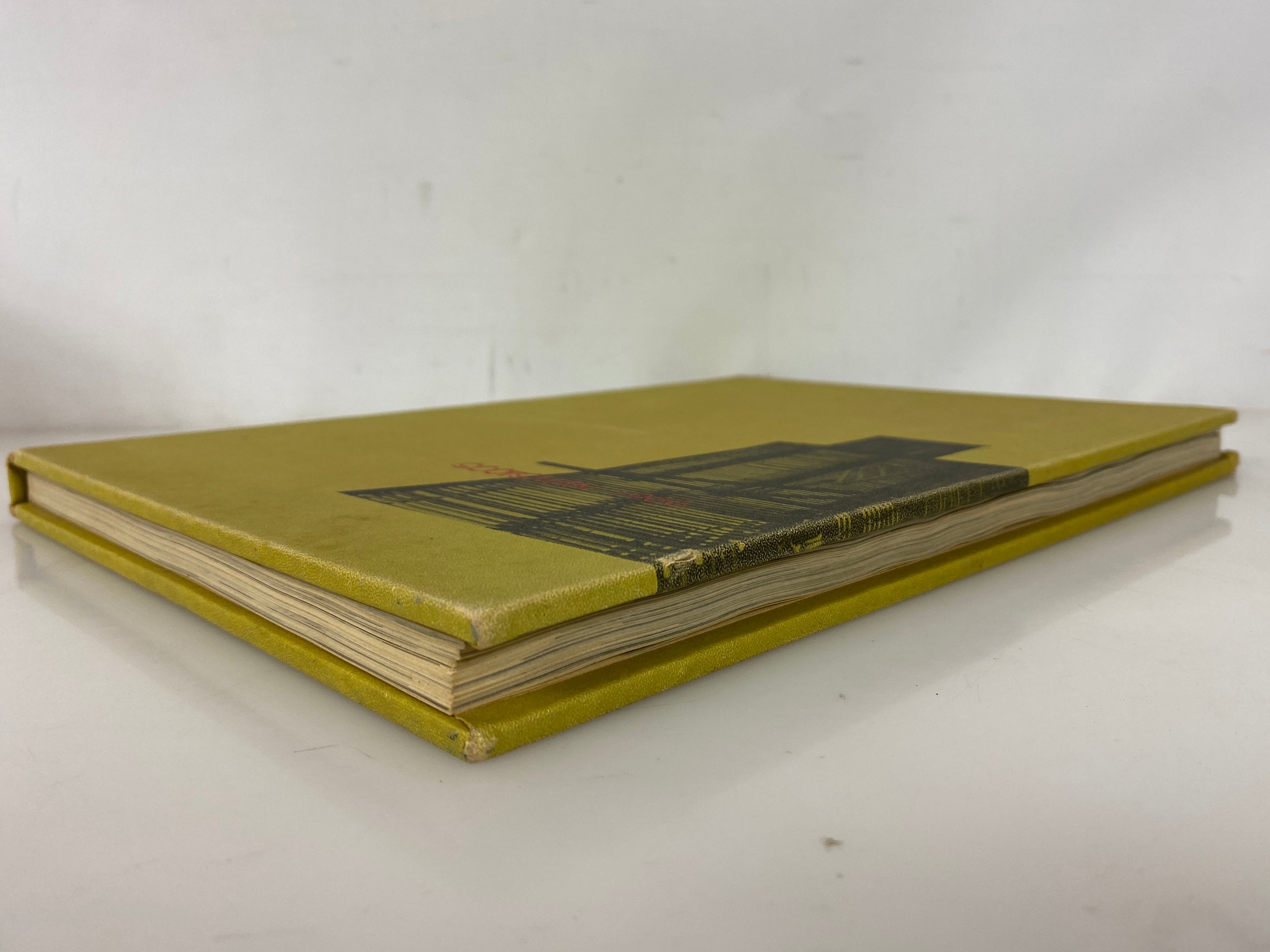 1966 Alma College "Scotsman" Yearbook Alma Michigan HC