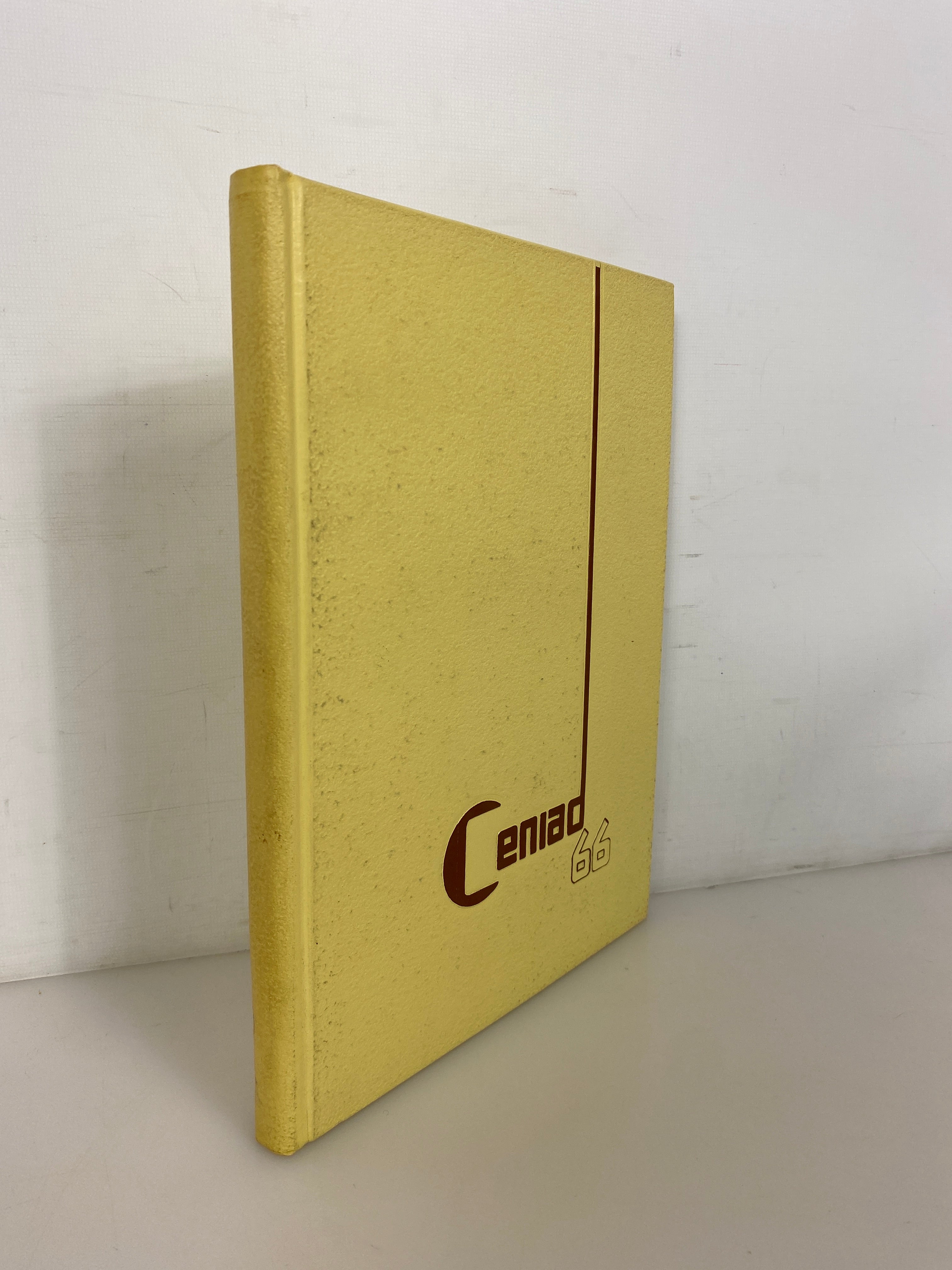 1966 East Lansing High School Yearbook "Ceniad" East Lansing MI HC