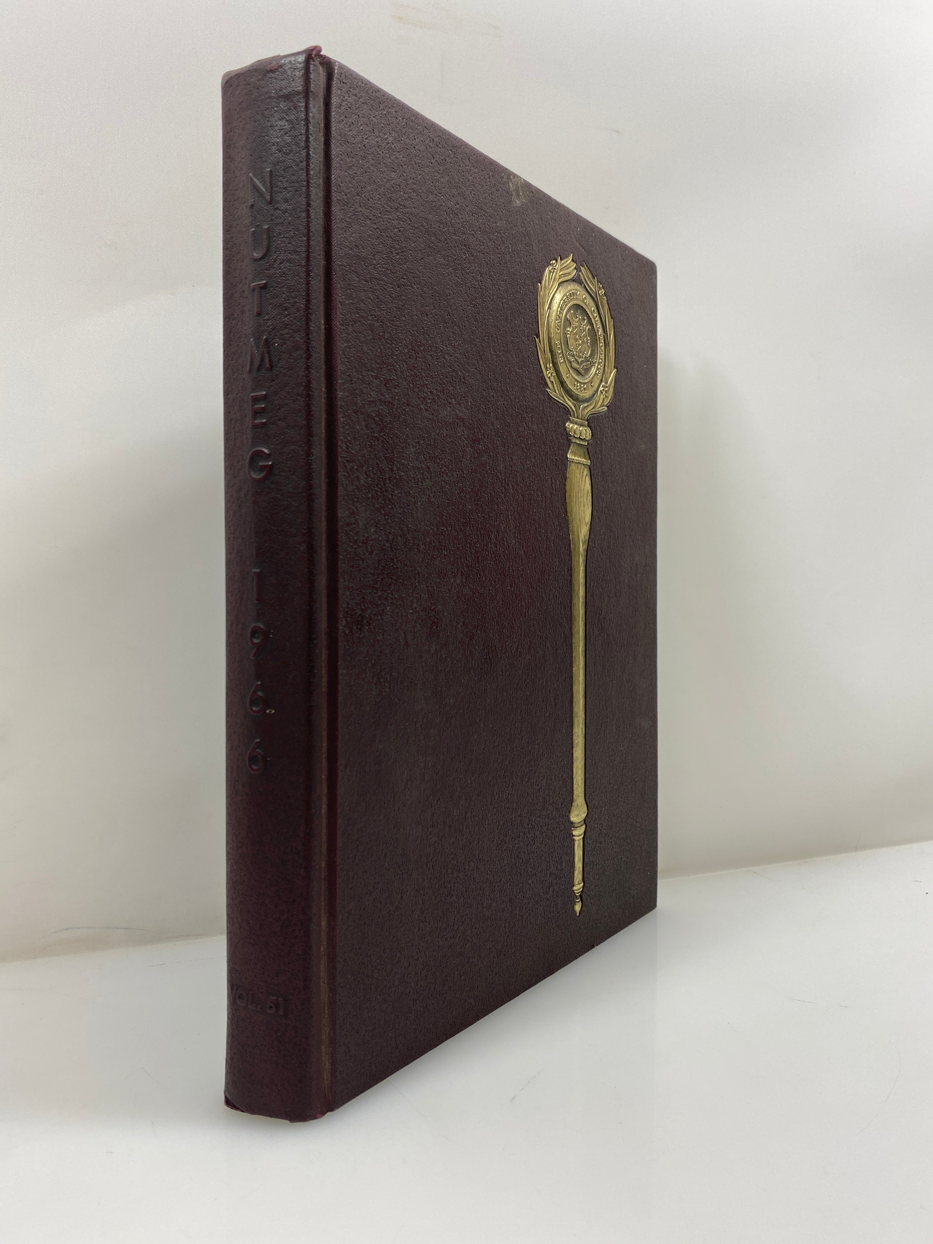 1966 'Nutmeg' University of Connecticut Yearbook Storrs, CT HC