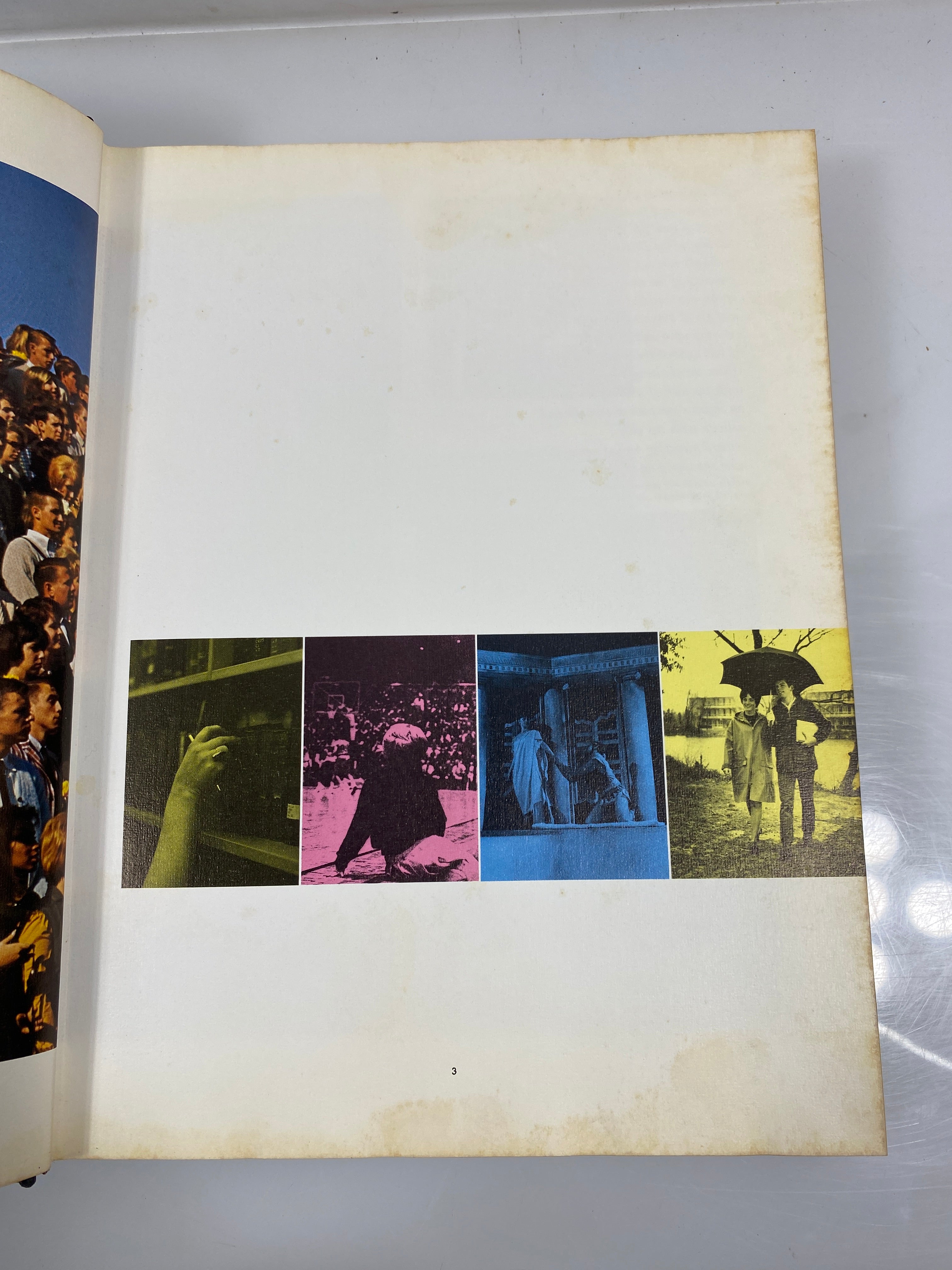 1966 "Obelisk" Southern Illinois University Yearbook Carbondale, IL. HC