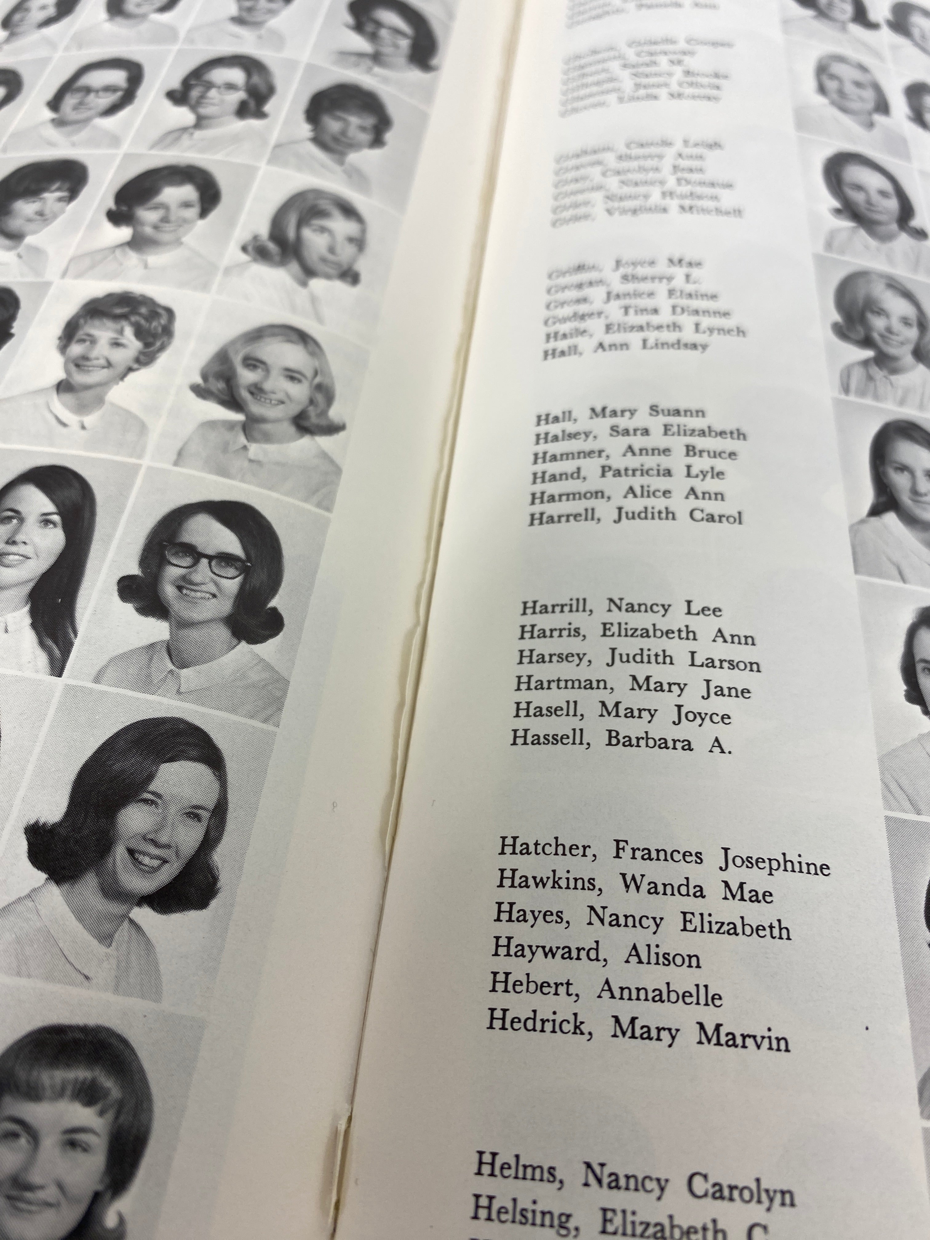 1966 University of North Carolina Greensboro Yearbook "Pine Needles" HC