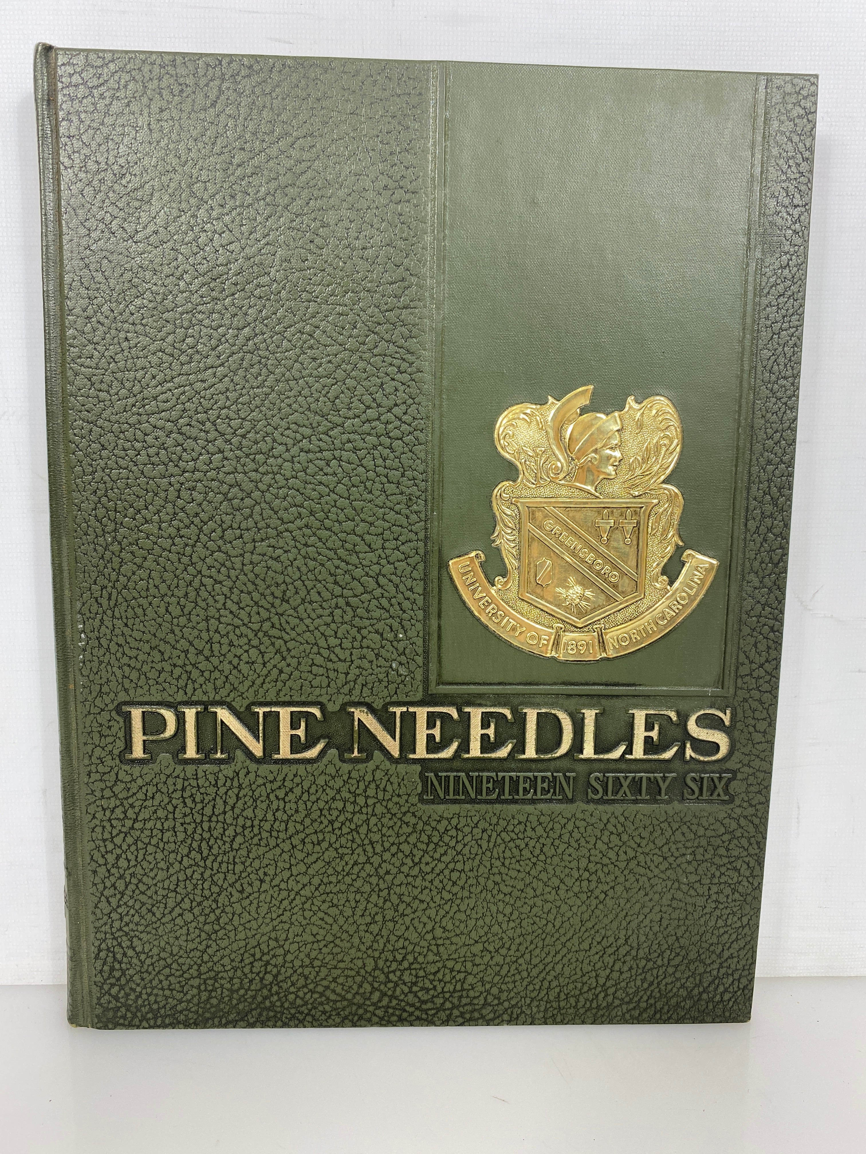 1966 University of North Carolina Greensboro Yearbook "Pine Needles" HC