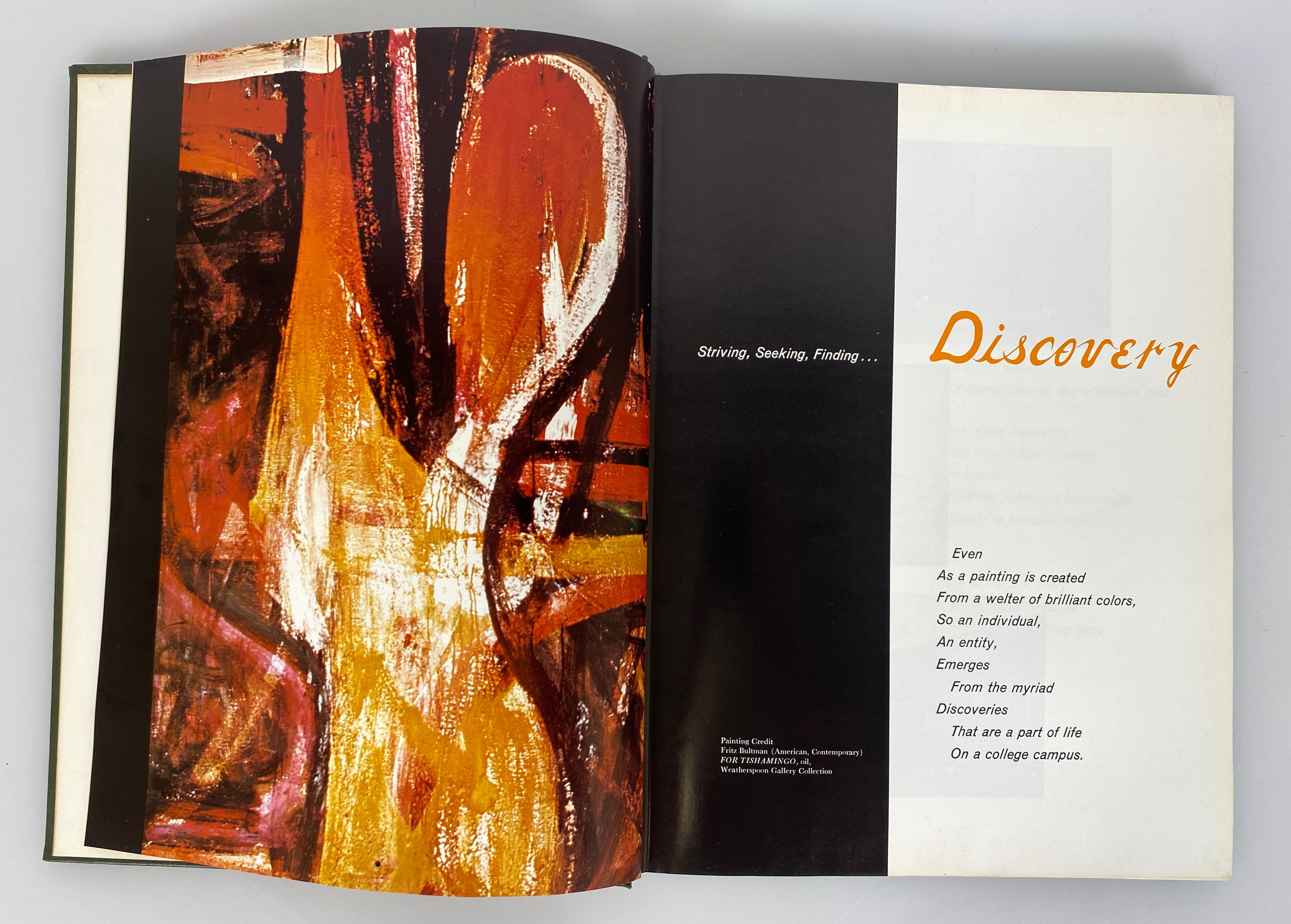 1966 University of North Carolina Greensboro Yearbook "Pine Needles" HC