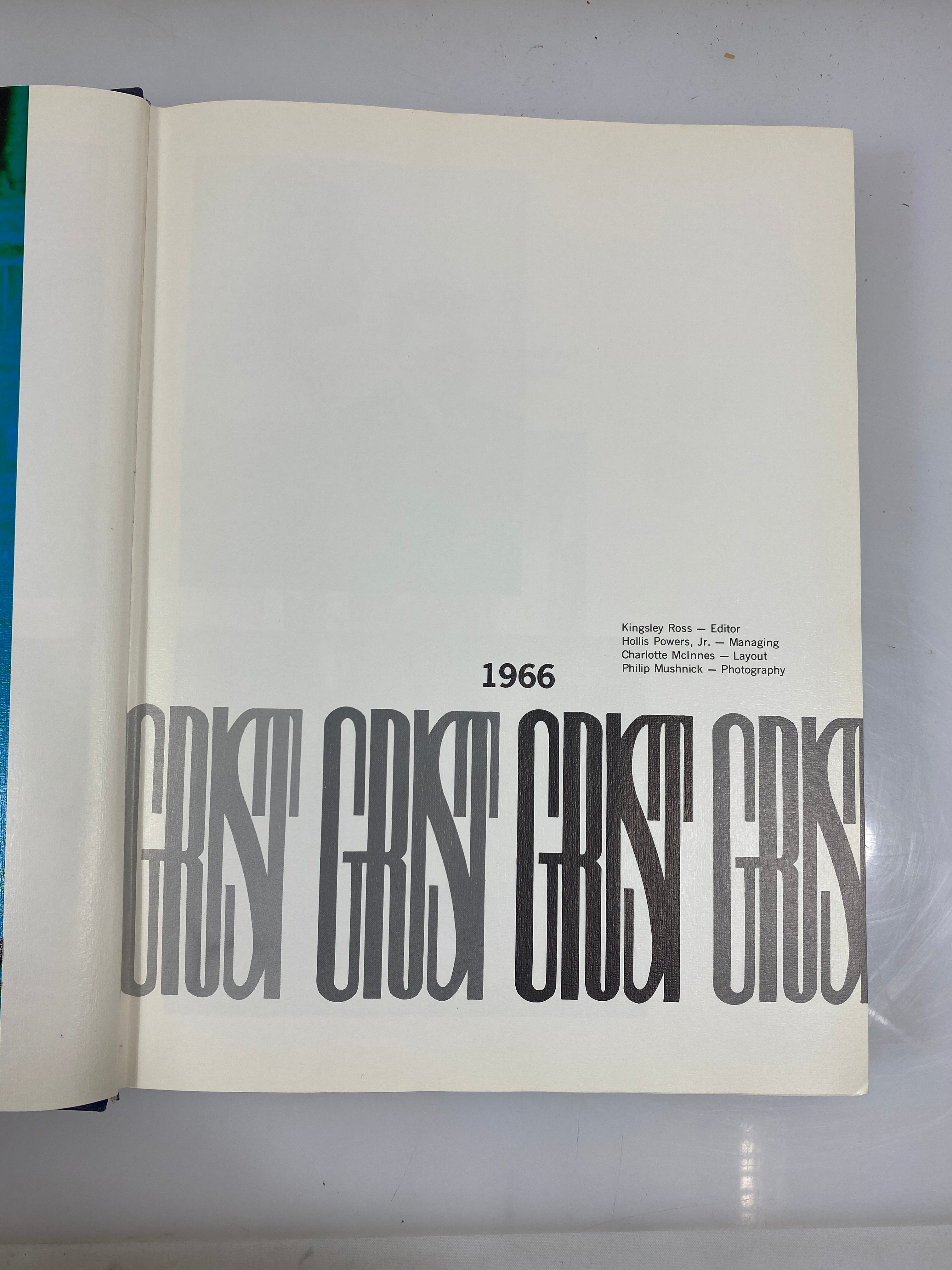 1966 University of Rhode Island Yearbook "Grist" Kingston RI HC