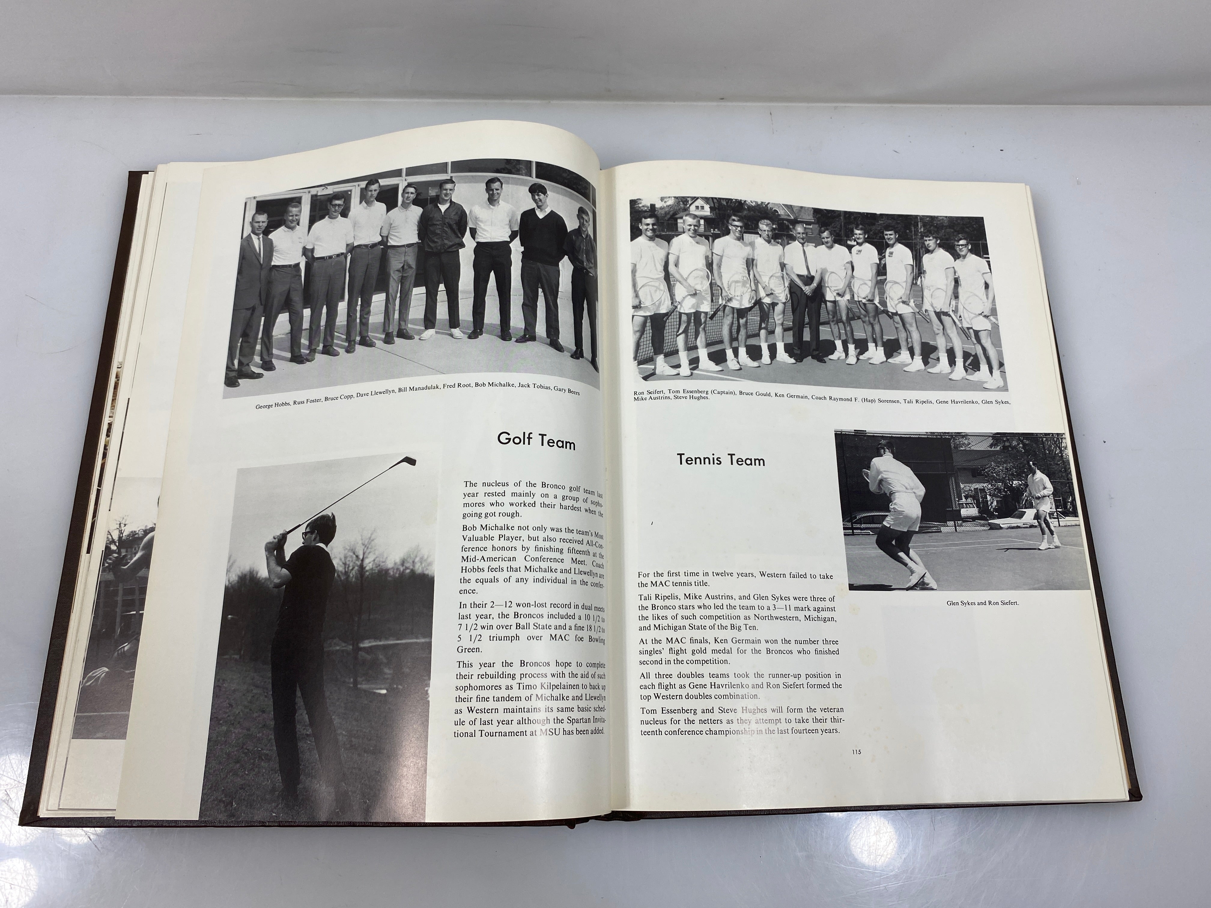 1967 "Brown & Gold" Western Michigan University Yearbook Kalamazoo MI HC
