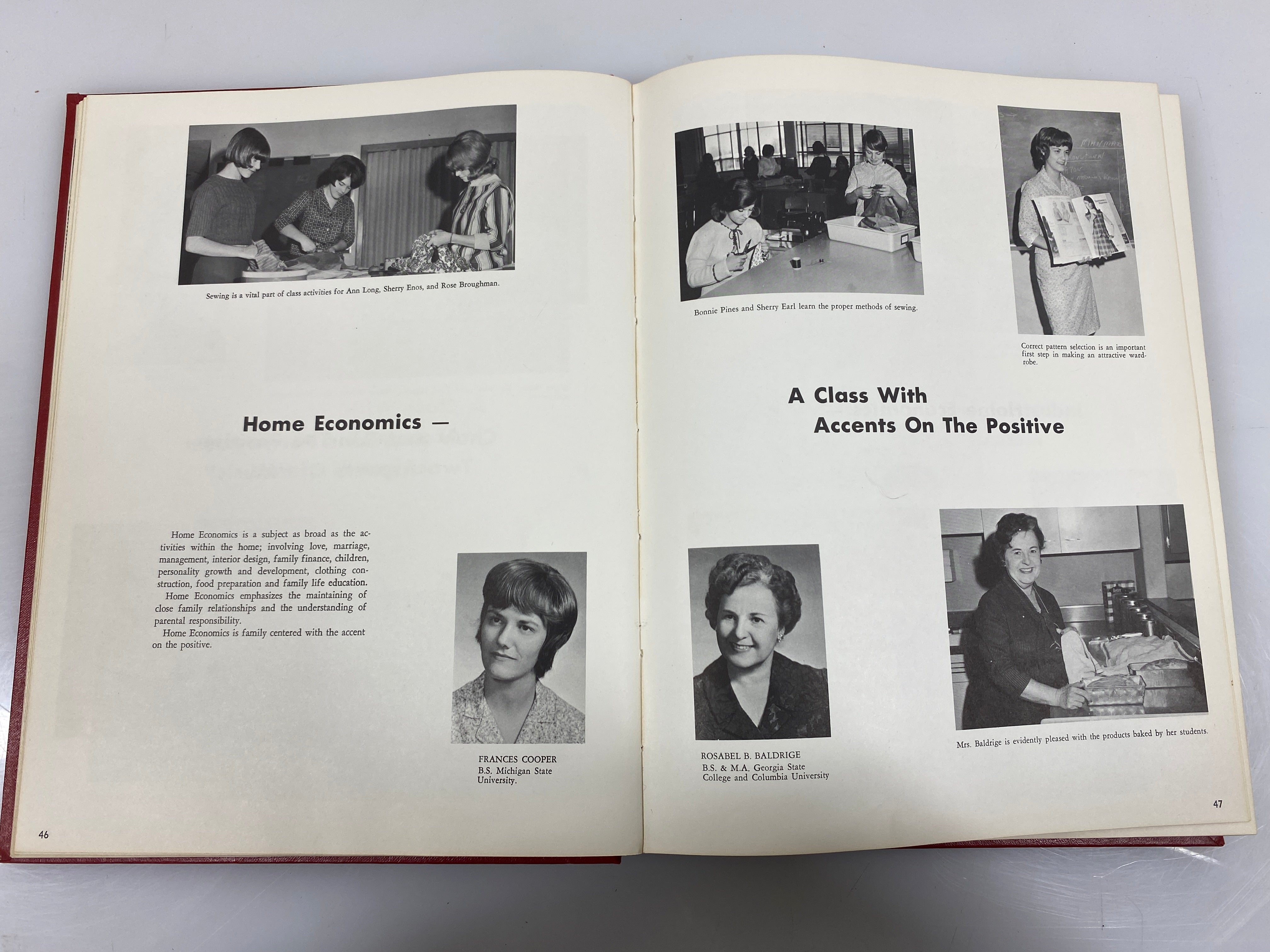 1967 Coldwater High School "Cardinal" Yearbook Coldwater Michigan HC