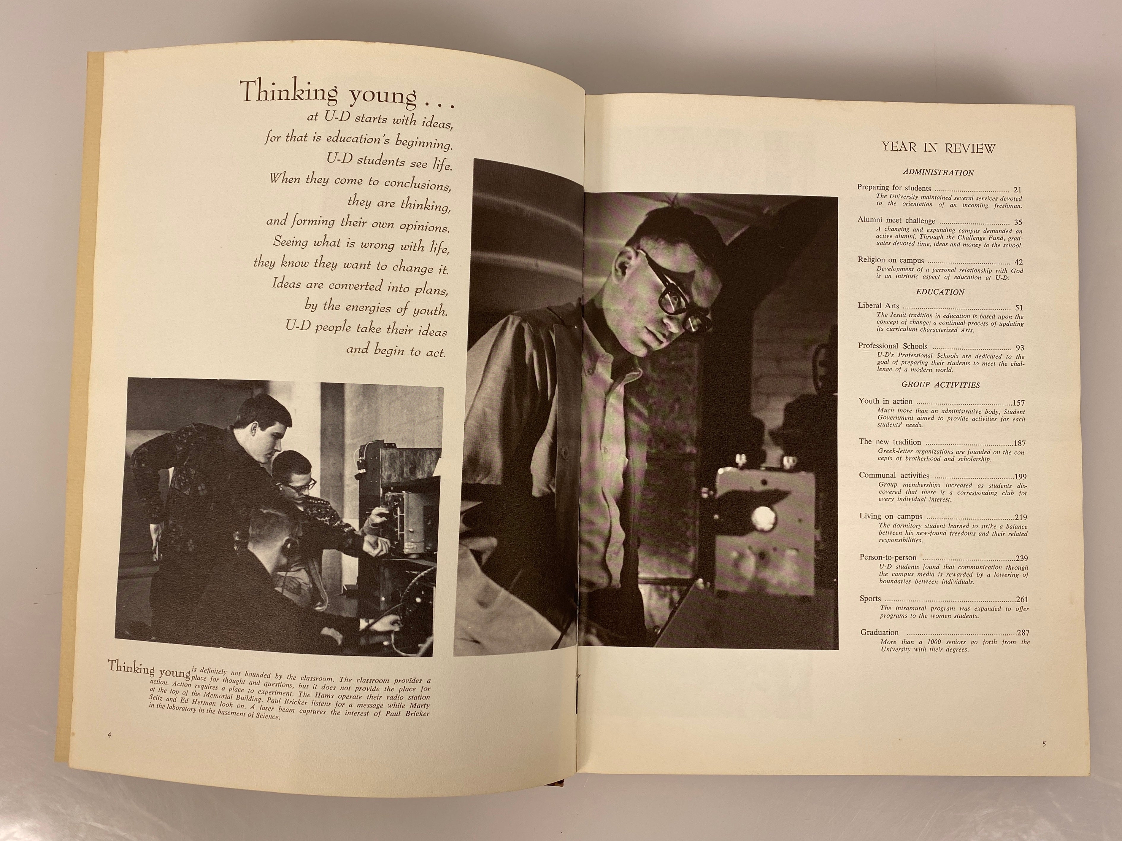 1967 University of Detroit Yearbook HC