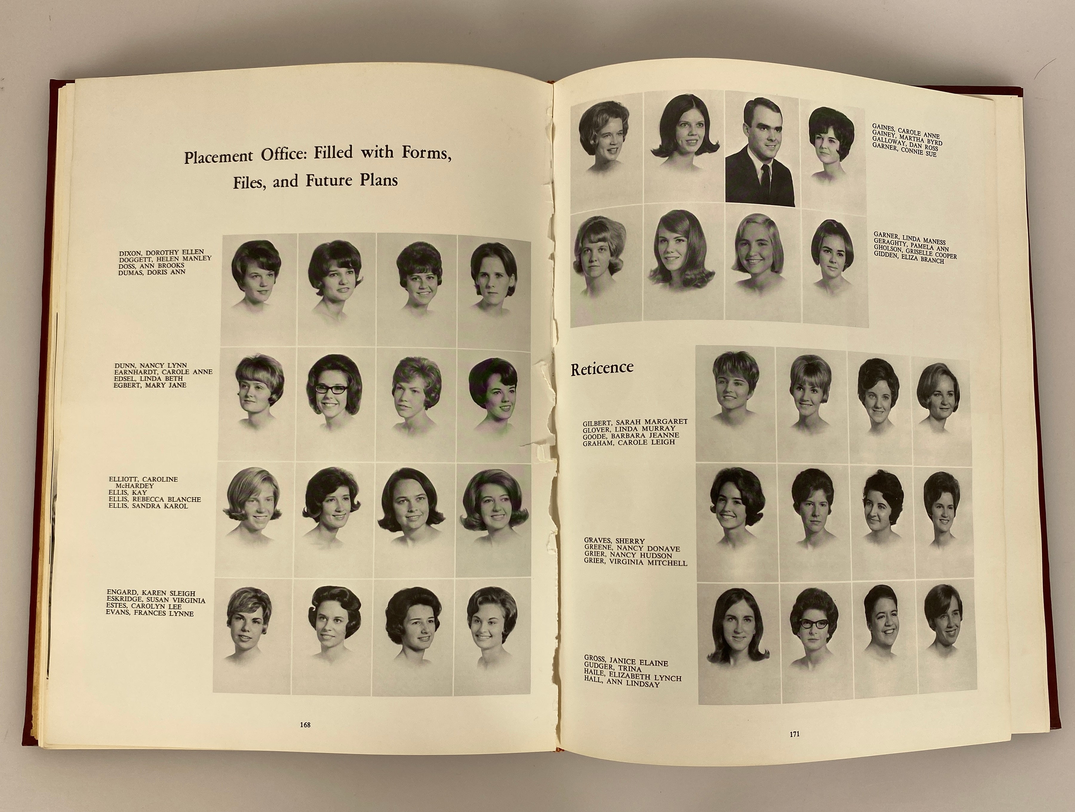 1967 University of North Carolina Greensboro "Pine Needles" Yearbook HC