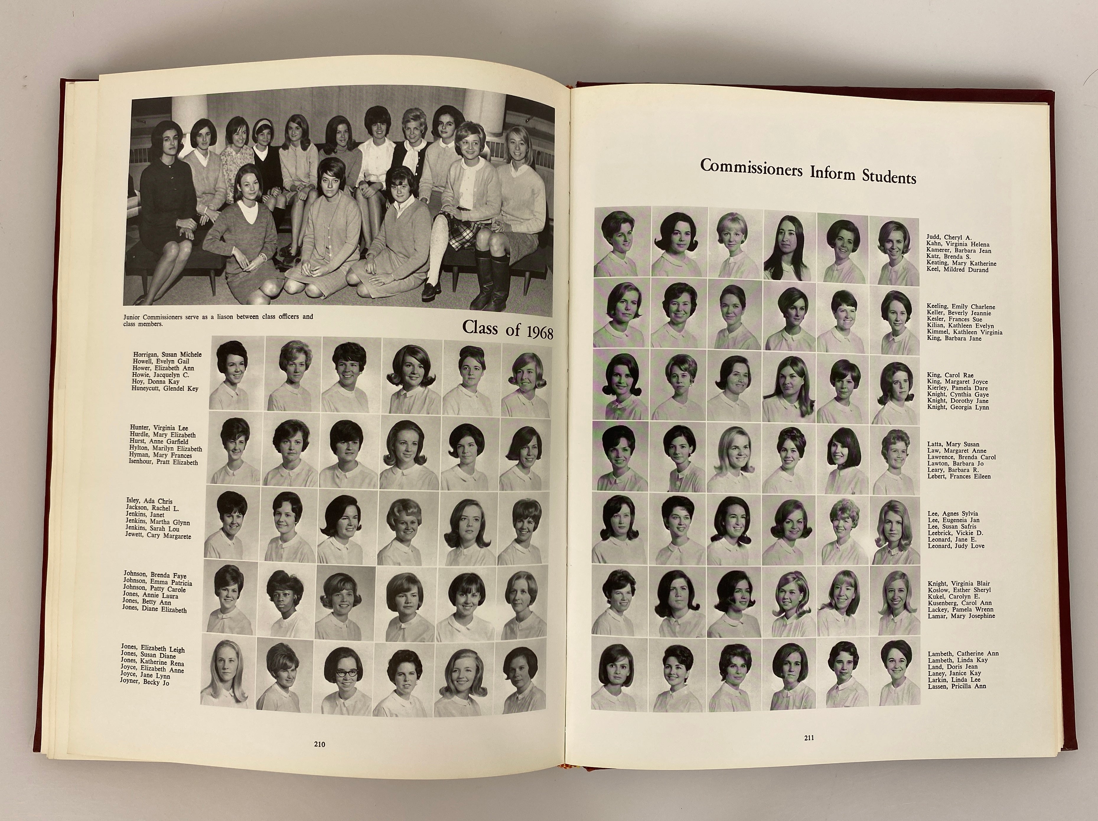 1967 University of North Carolina Greensboro "Pine Needles" Yearbook HC