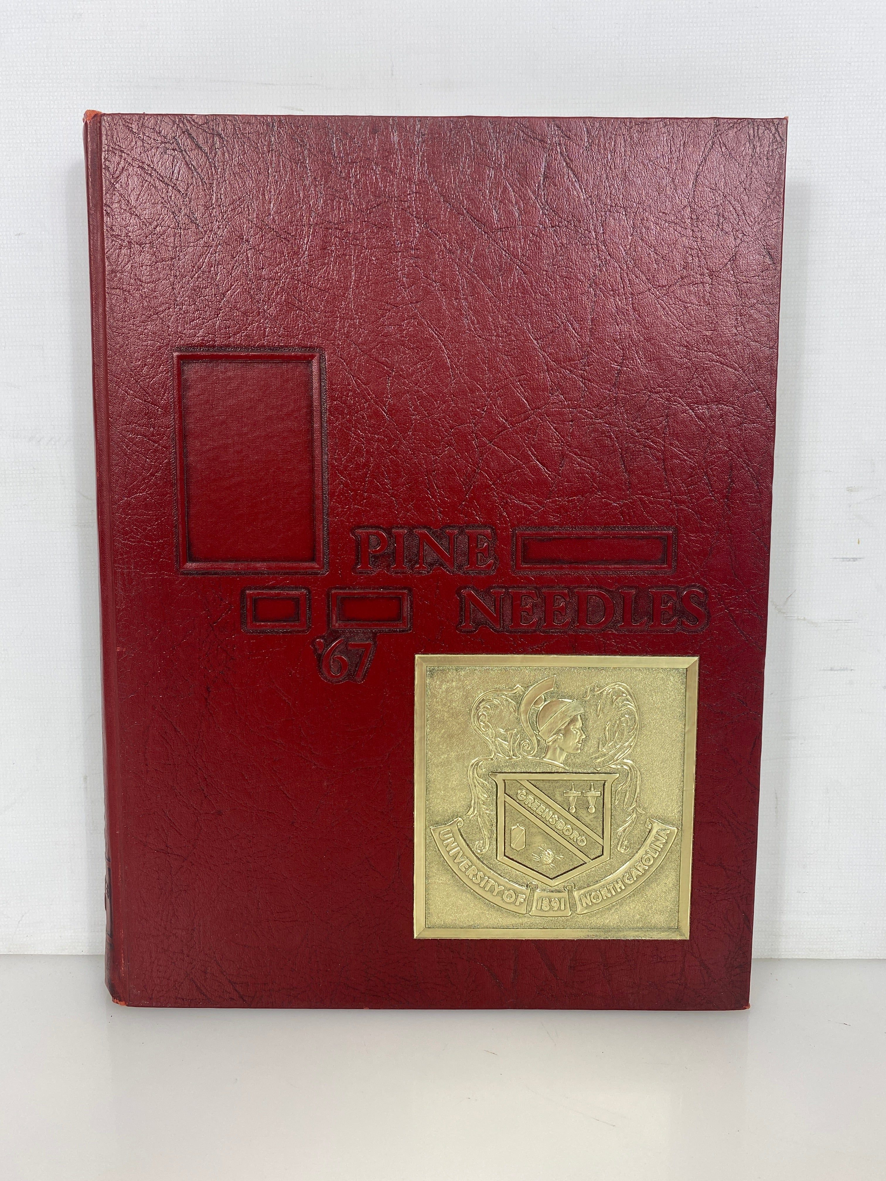 1967 University of North Carolina Greensboro "Pine Needles" Yearbook HC