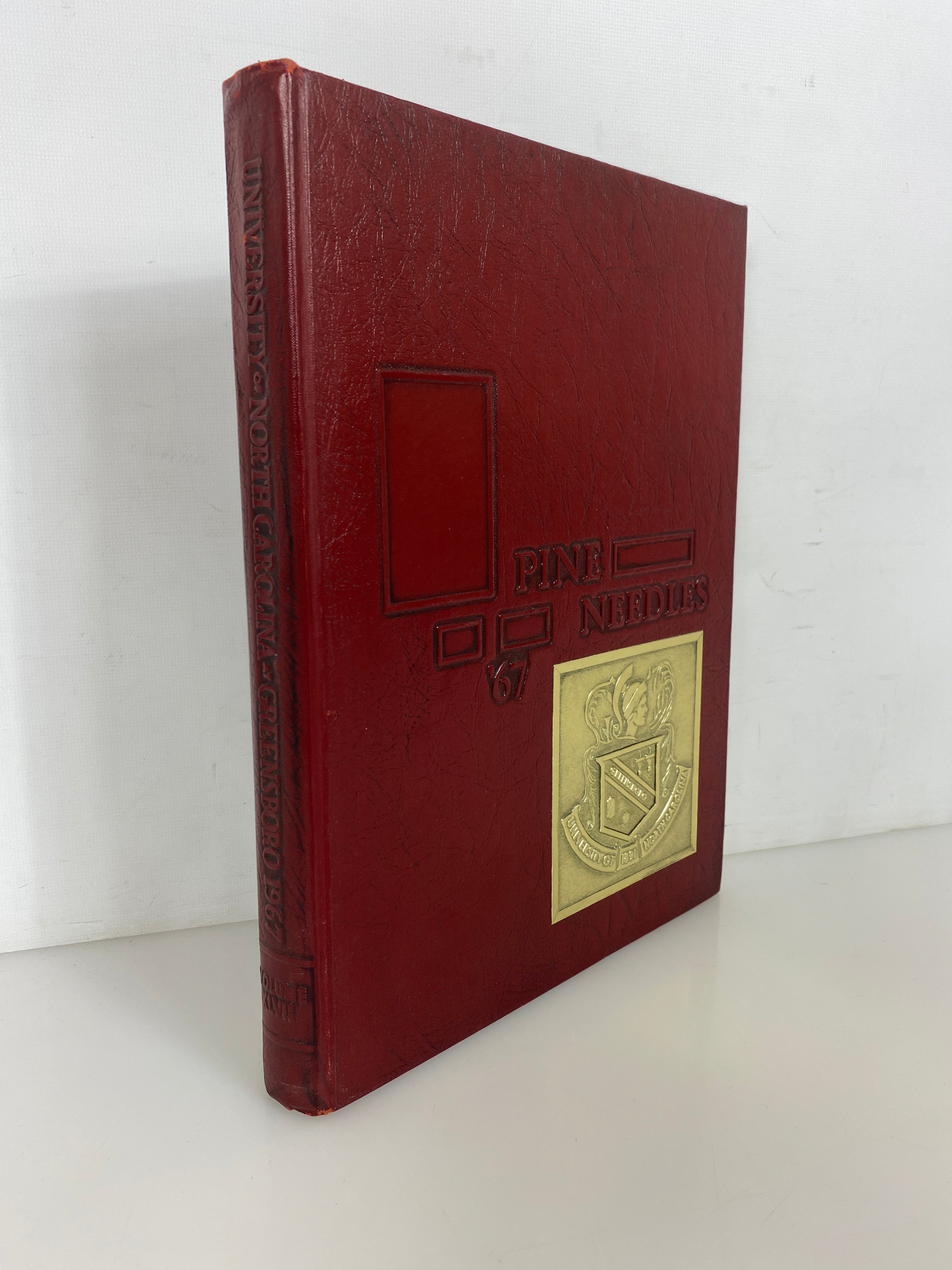 1967 University of North Carolina Greensboro "Pine Needles" Yearbook HC