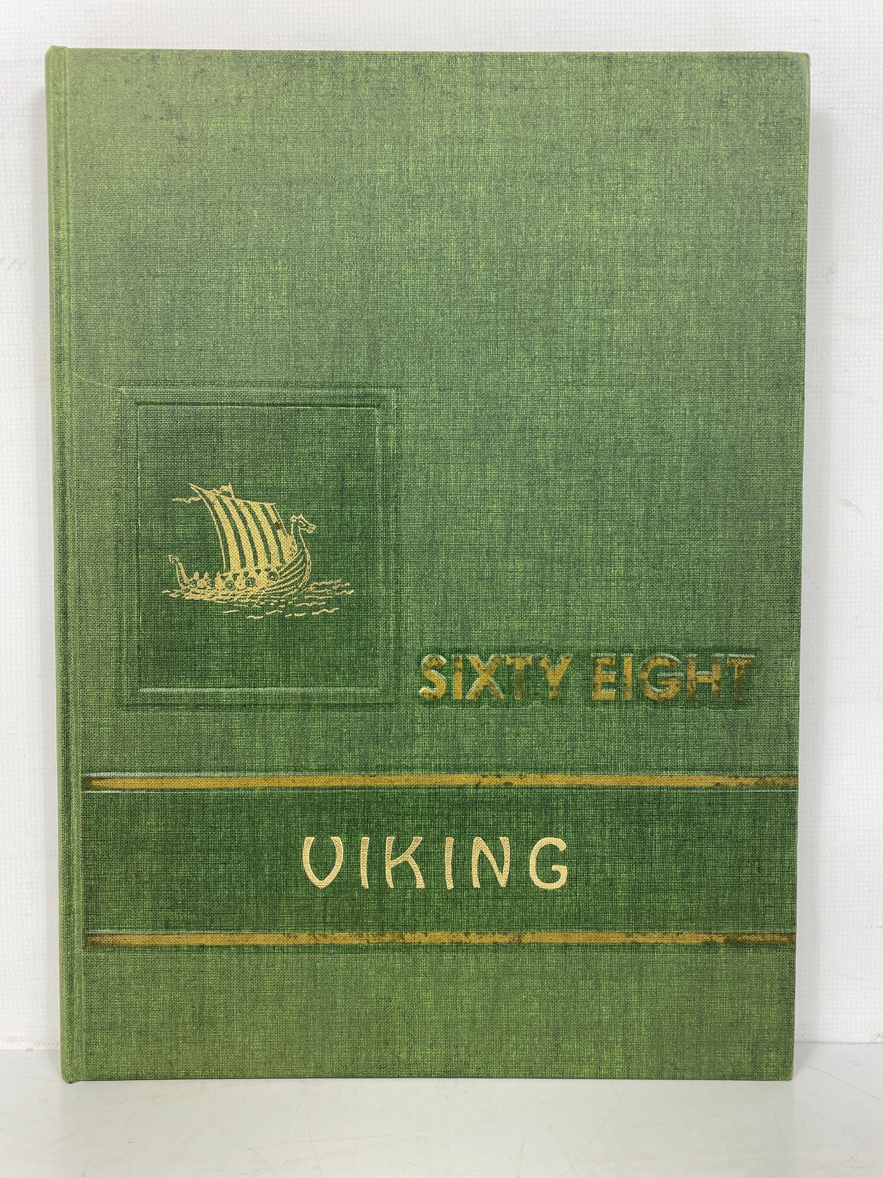 1968 Bronson High School Yearbook Bronson Michigan HC