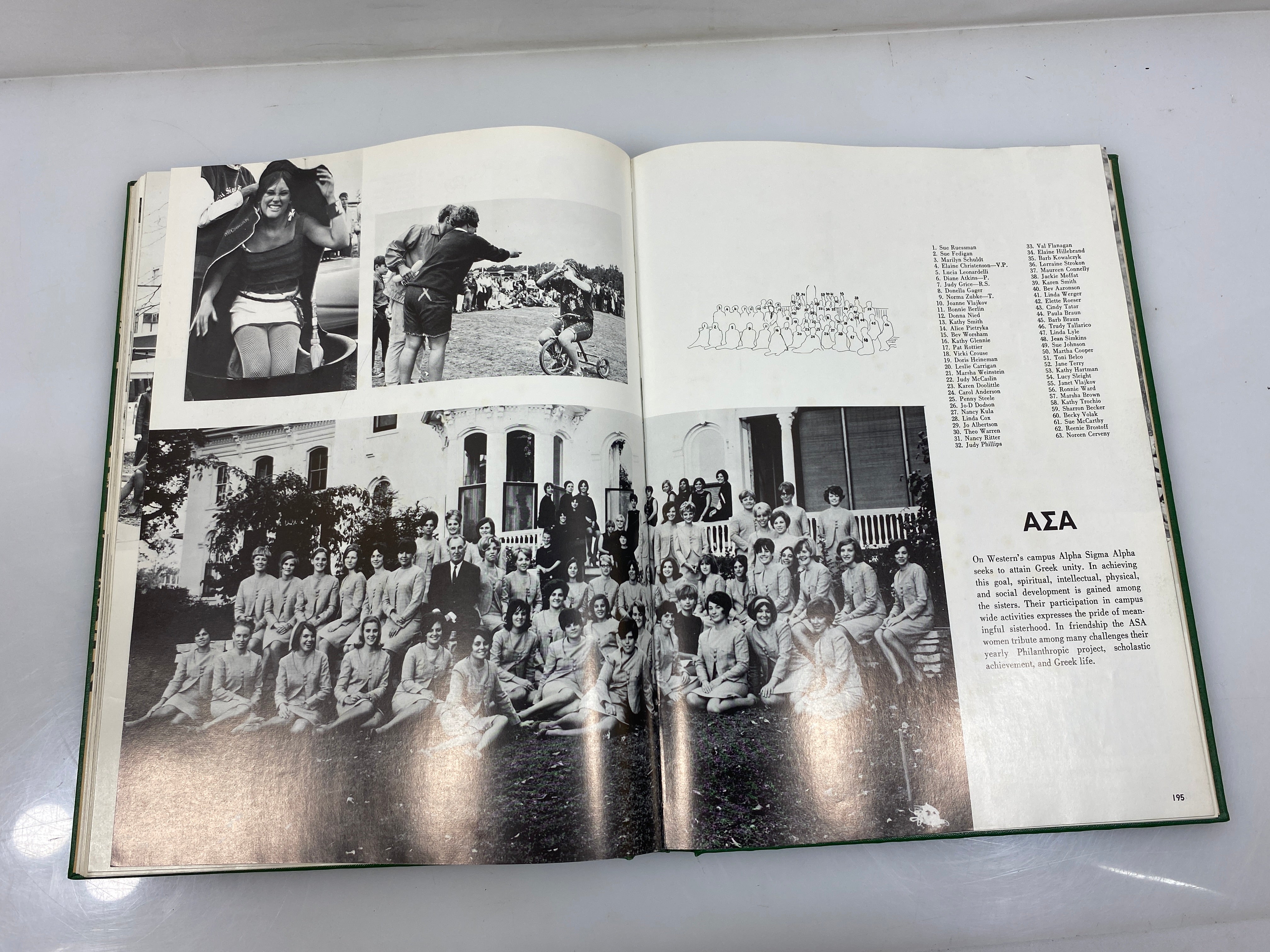 1968 "Brown & Gold" Western Michigan University Yearbook Kalamazoo MI HC