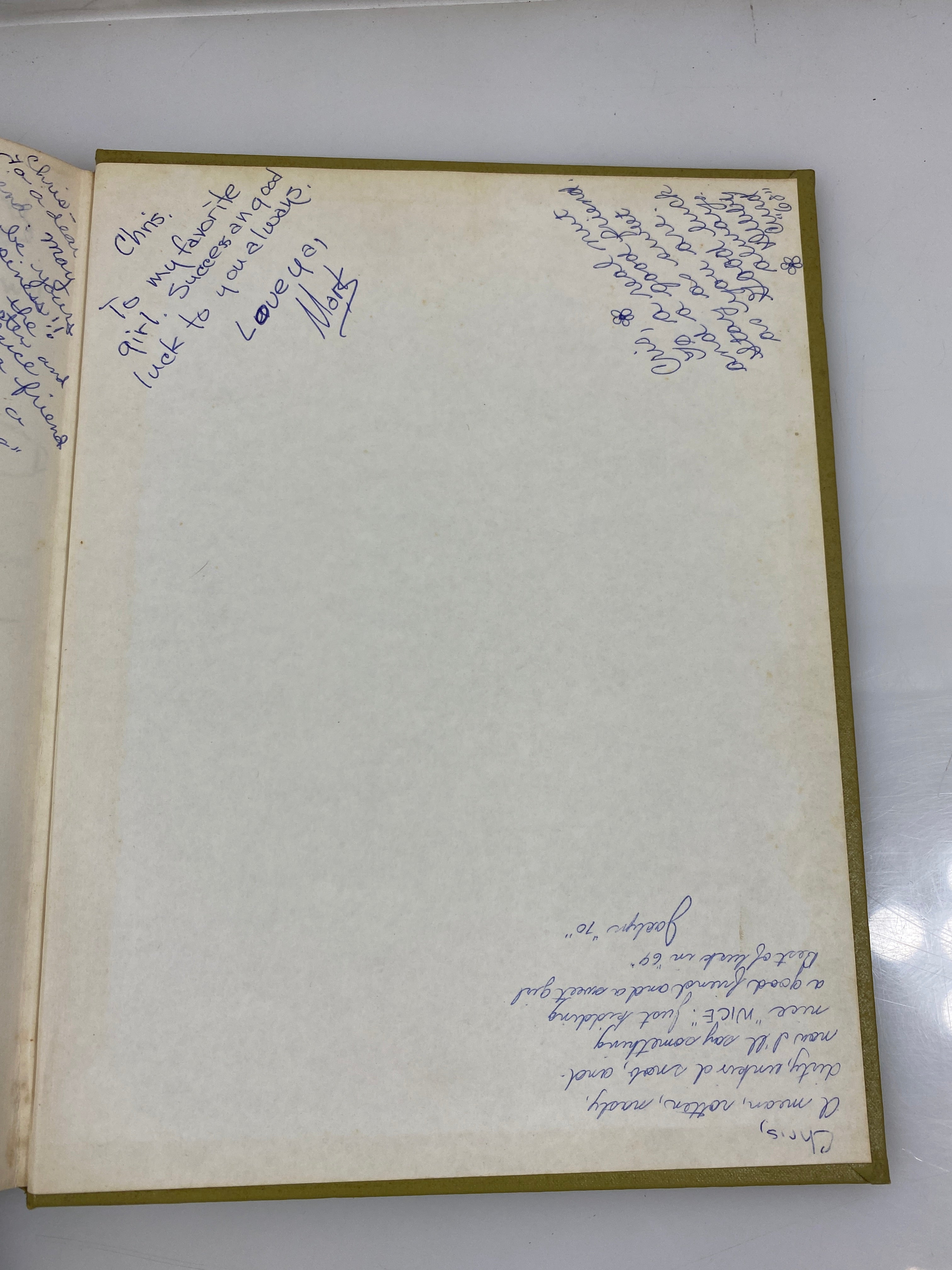 1968 "Cairngorm" Finney Jr. Sr. High School Yearbook Detroit MI HC