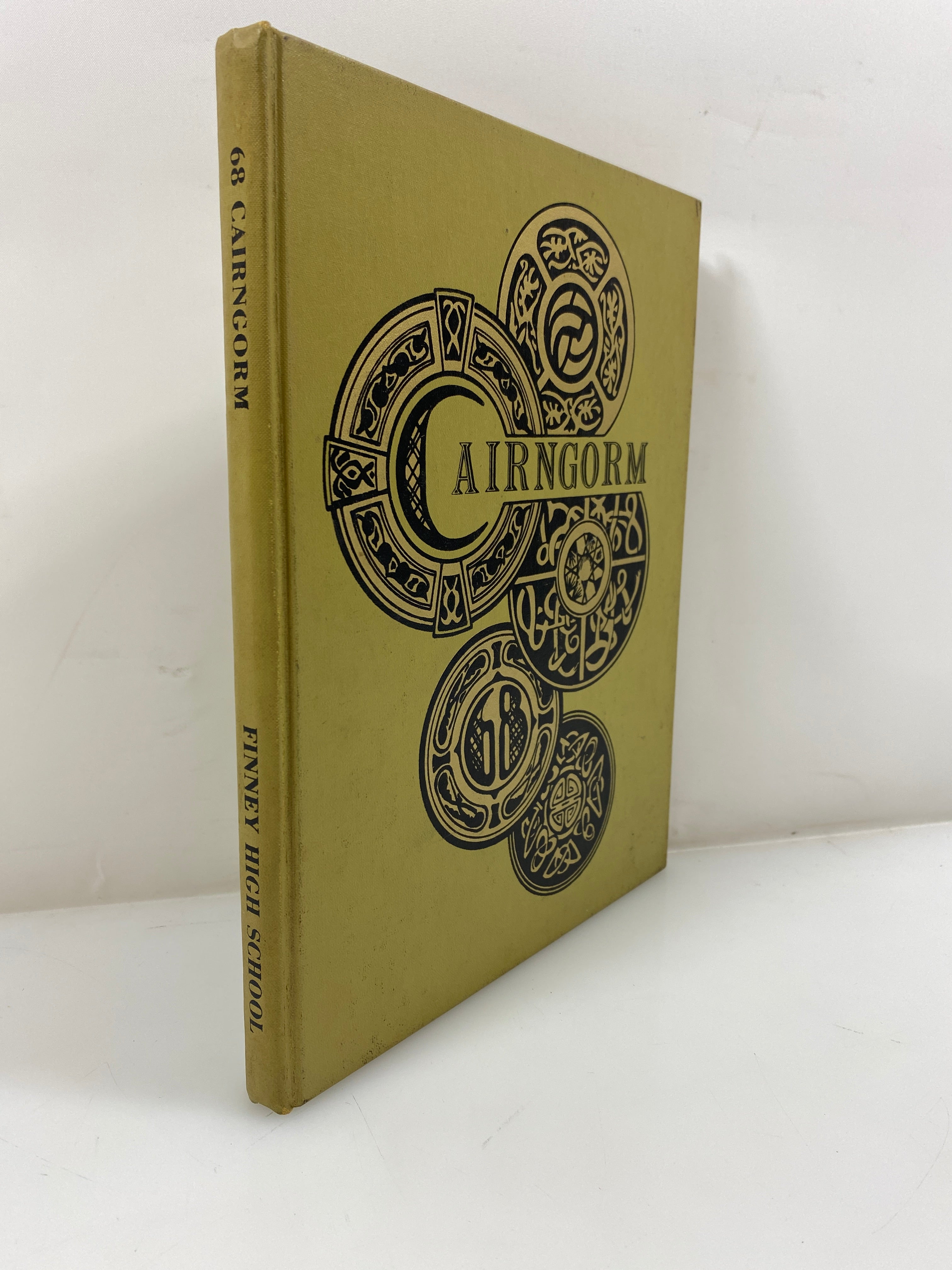 1968 "Cairngorm" Finney Jr. Sr. High School Yearbook Detroit MI HC