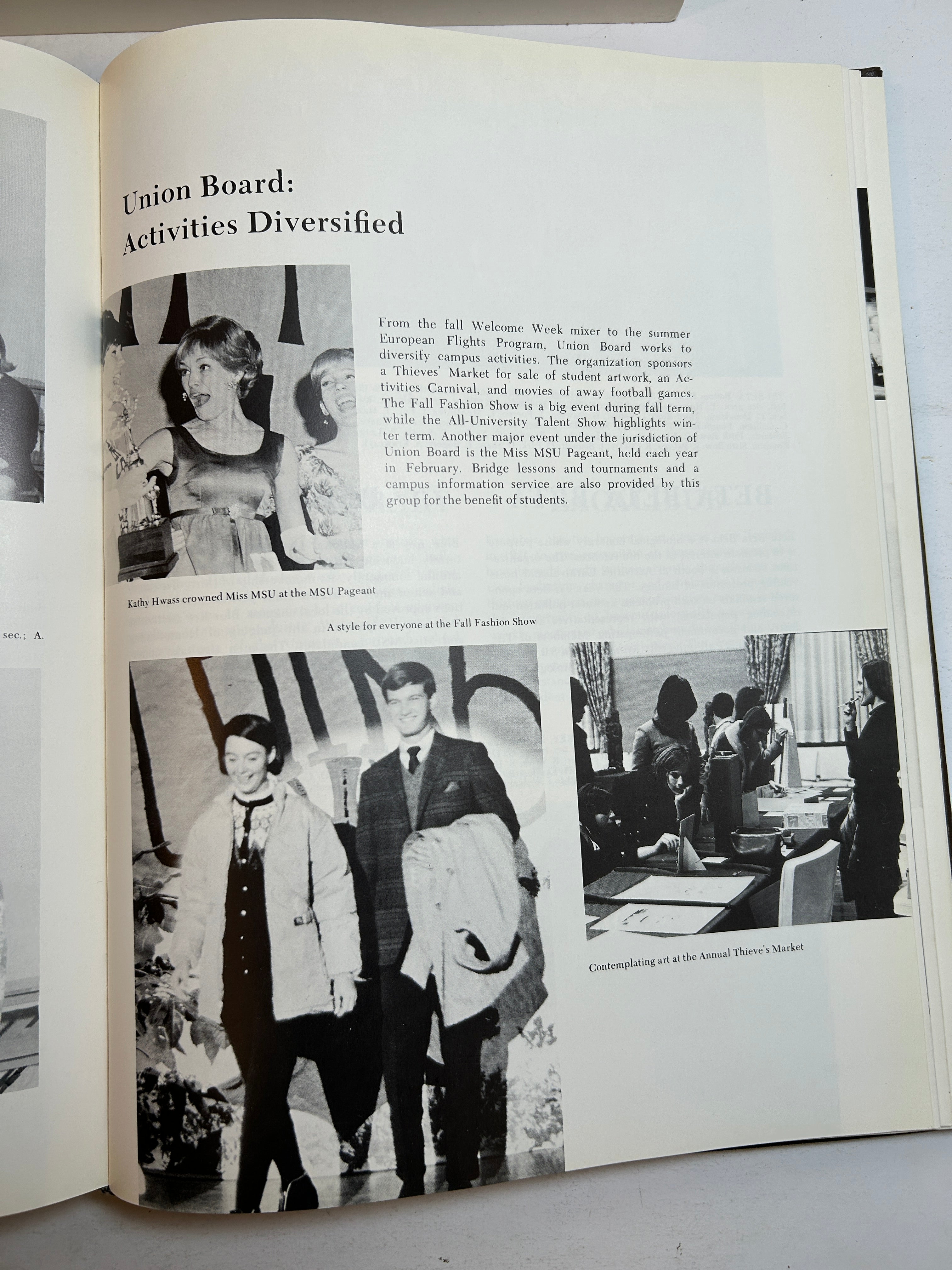 1968 Michigan State University Yearbook Wolverine