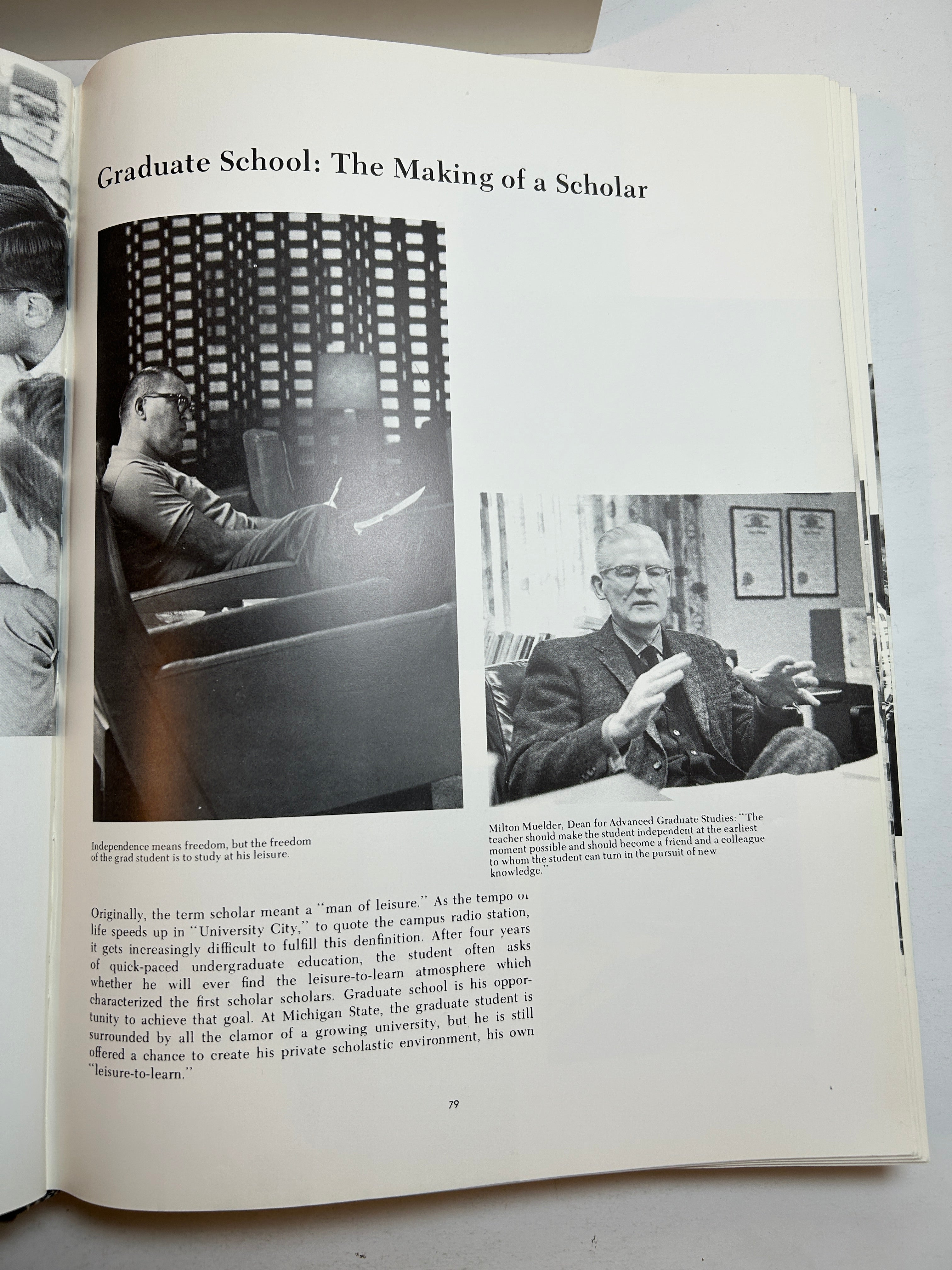 1968 Michigan State University Yearbook Wolverine