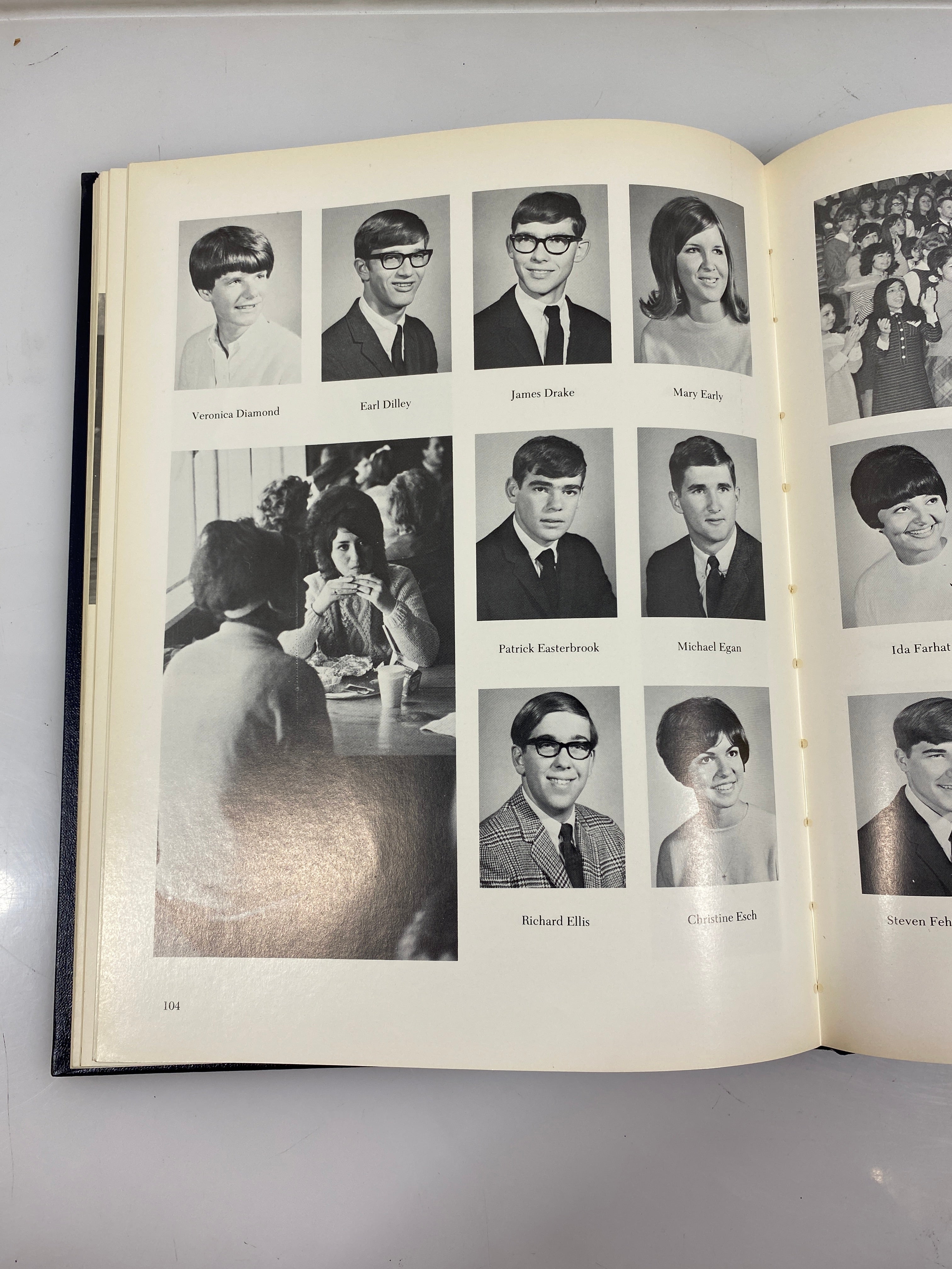 1968 O'Rafferty High School Yearbook Lansing, Michigan HC