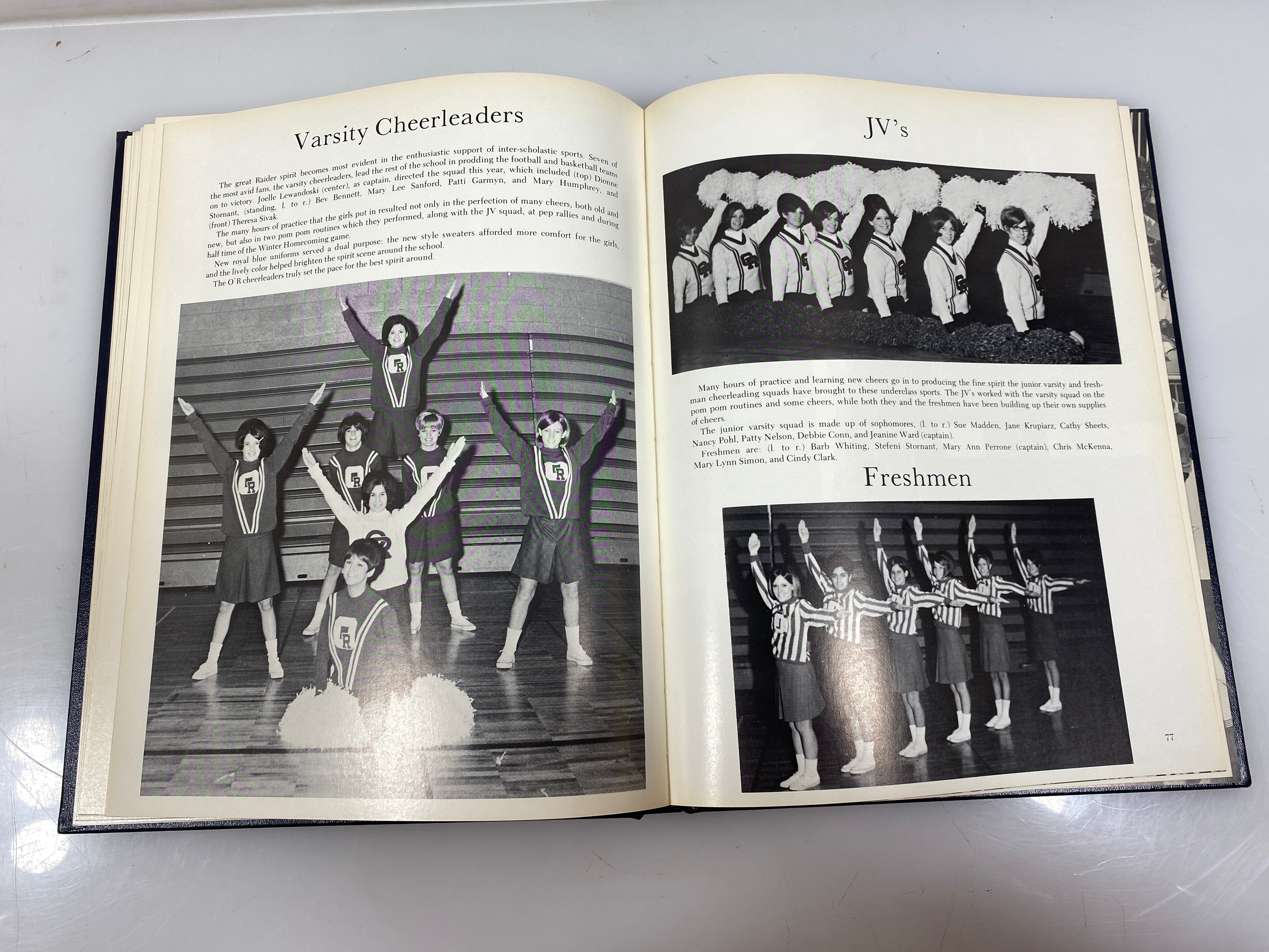 1968 O'Rafferty High School Yearbook Lansing, Michigan HC