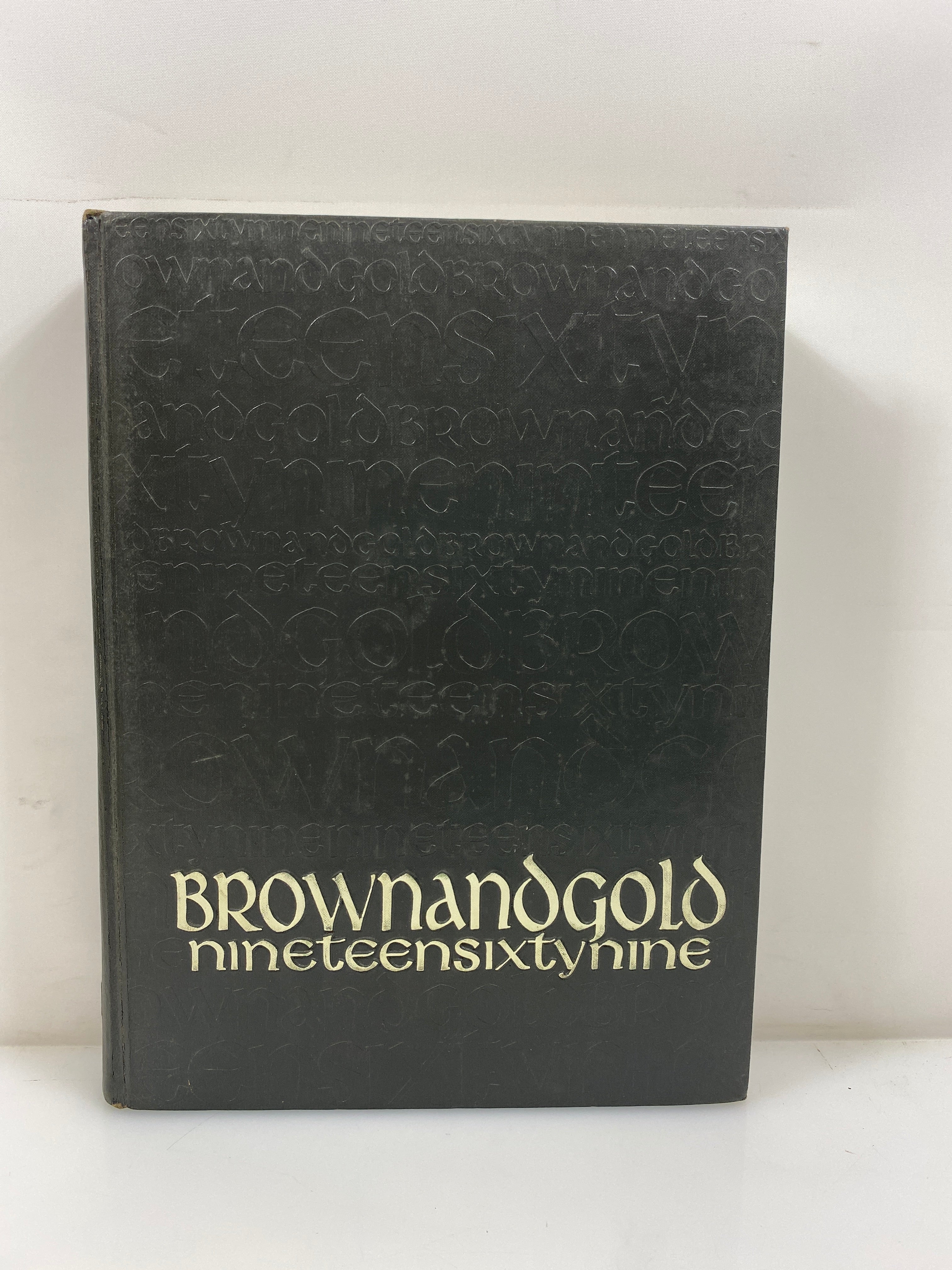 1969 "Brown & Gold" Western Michigan University Yearbook Kalamazoo MI HC