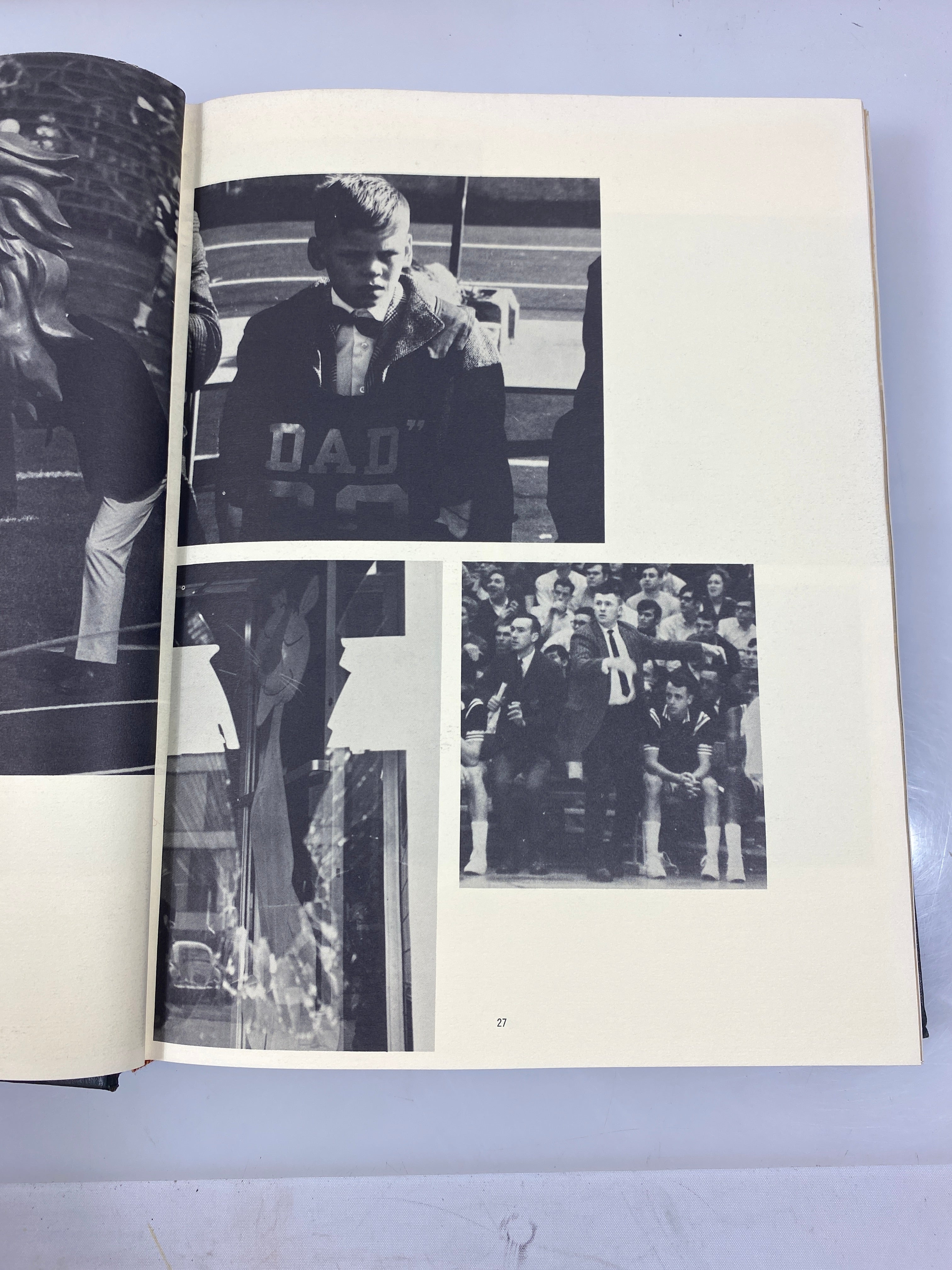 1969 "Brown & Gold" Western Michigan University Yearbook Kalamazoo MI HC