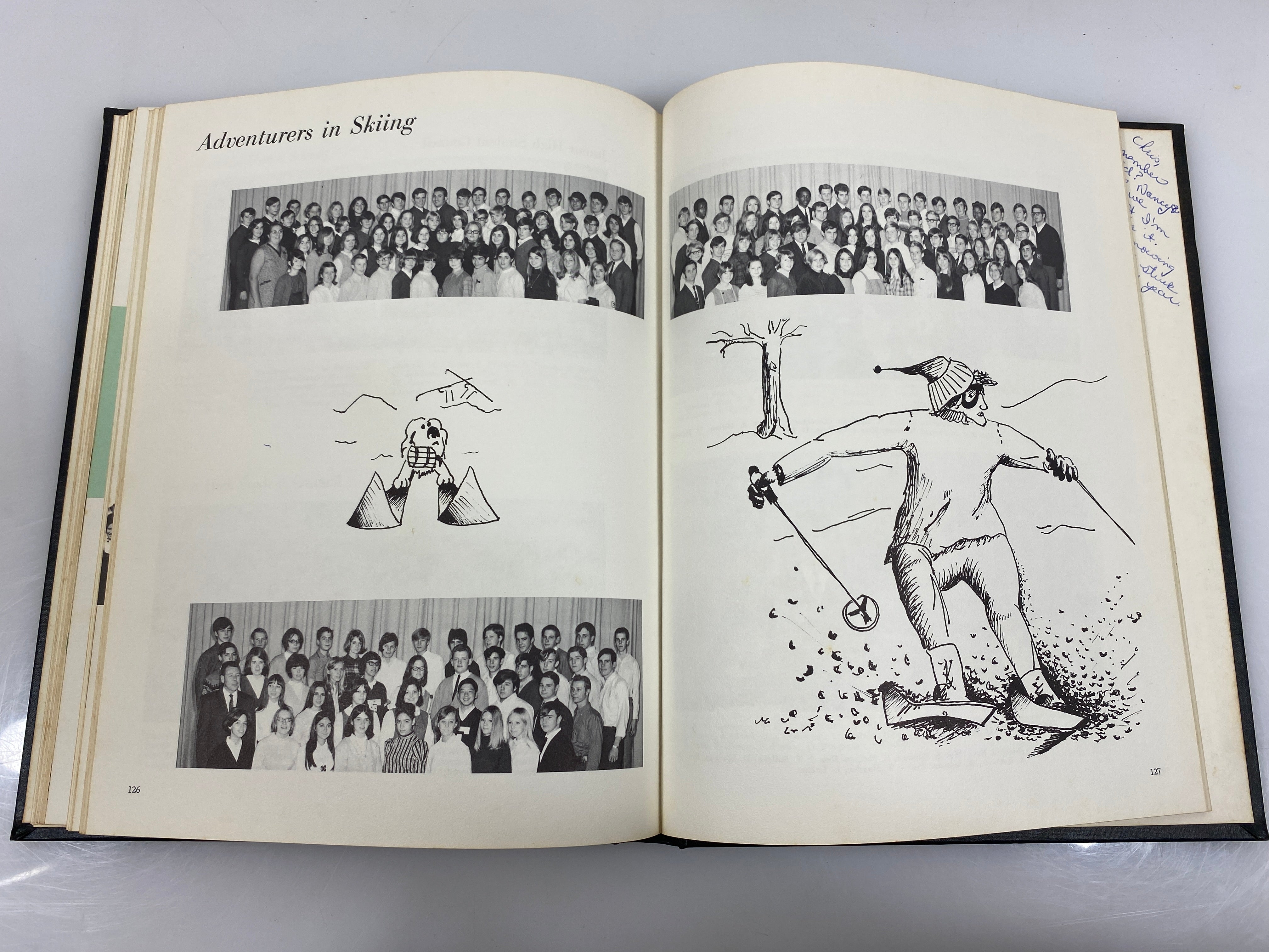 1969 "Cairngorm" Finney Jr. Sr. High School Yearbook Detroit MI HC