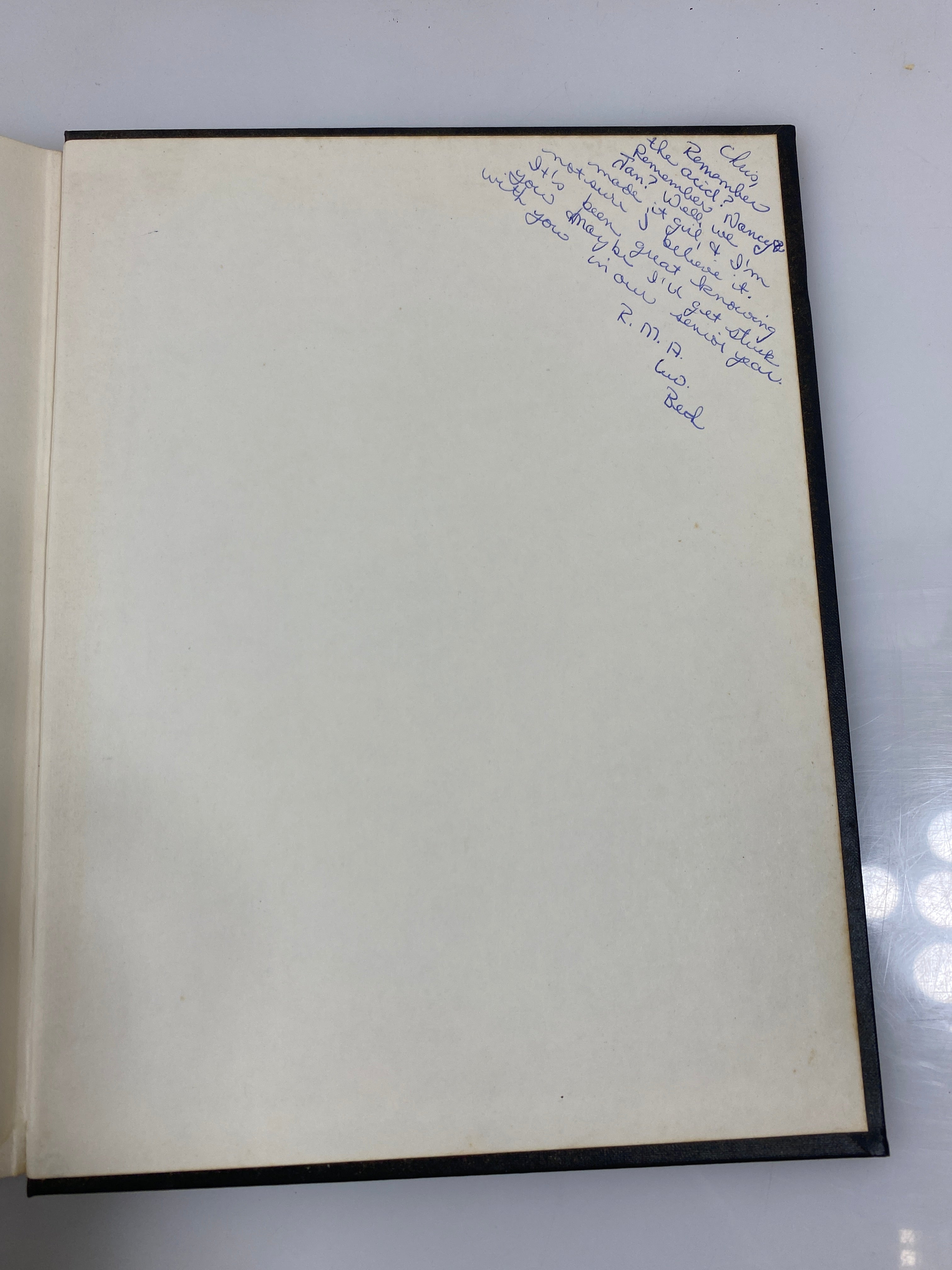 1969 "Cairngorm" Finney Jr. Sr. High School Yearbook Detroit MI HC