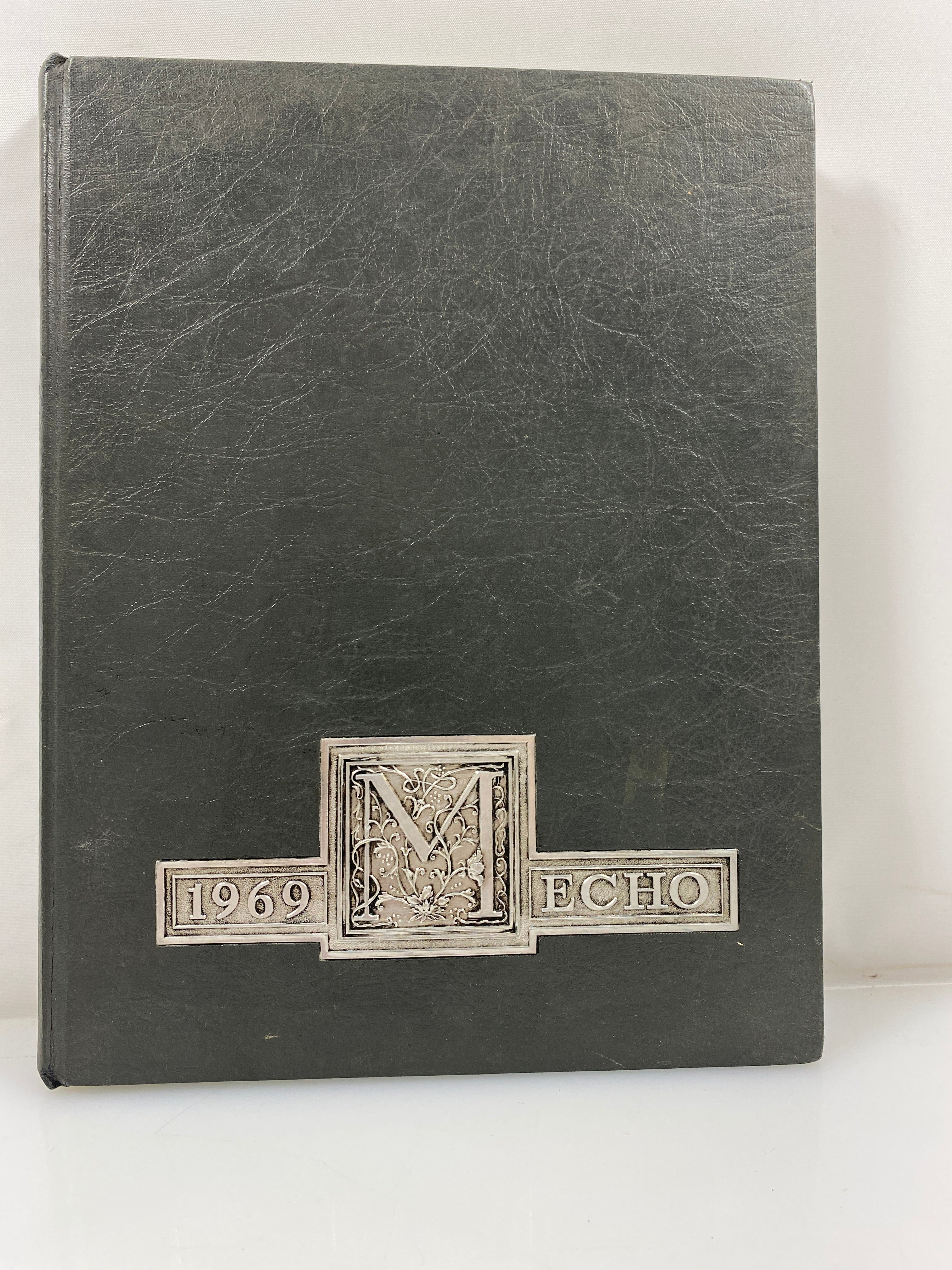 1969 "Cardinal Echo" Melvindale High School Yearbook Melvindale, MI HC