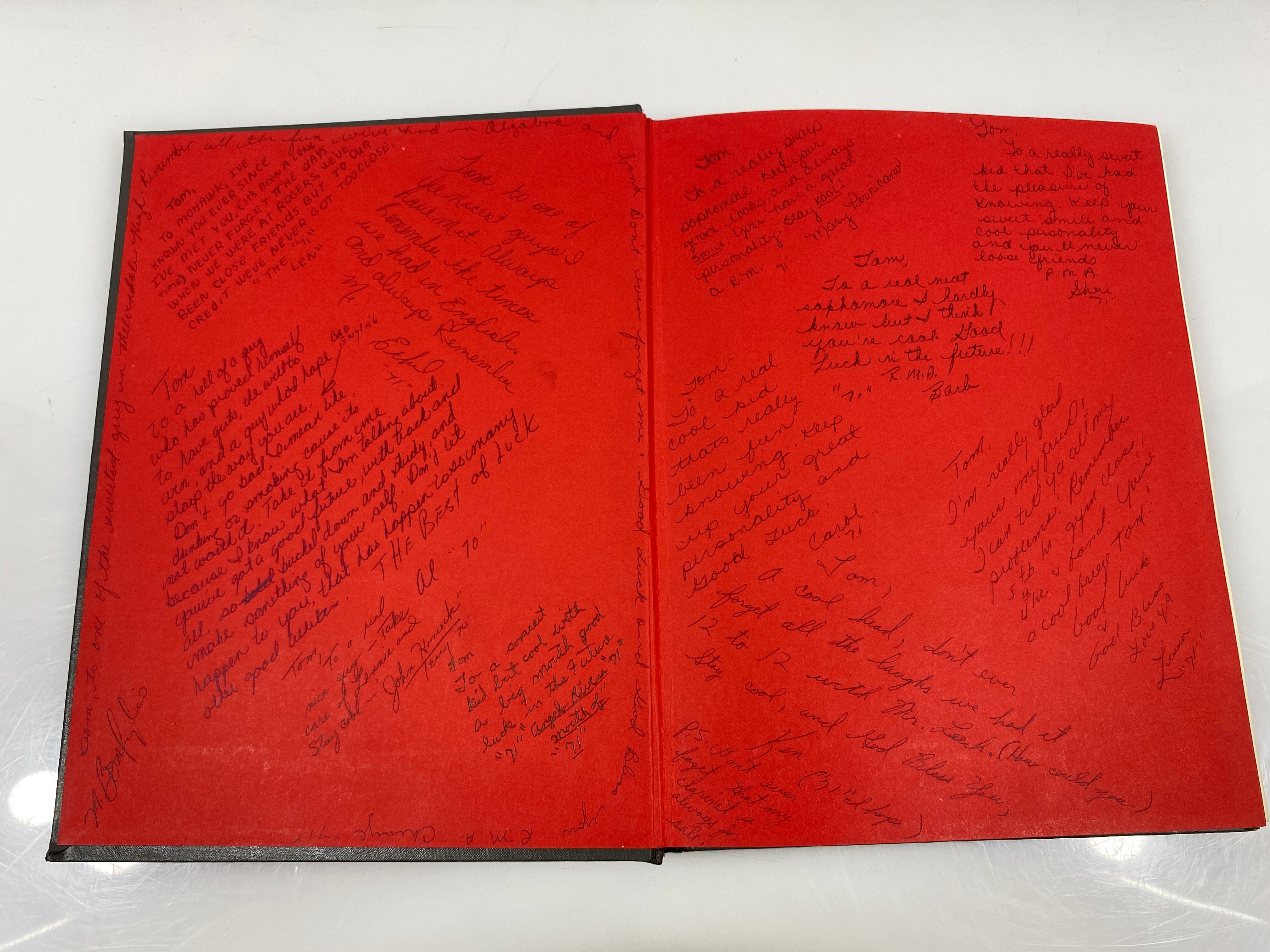 1969 "Cardinal Echo" Melvindale High School Yearbook Melvindale, MI HC