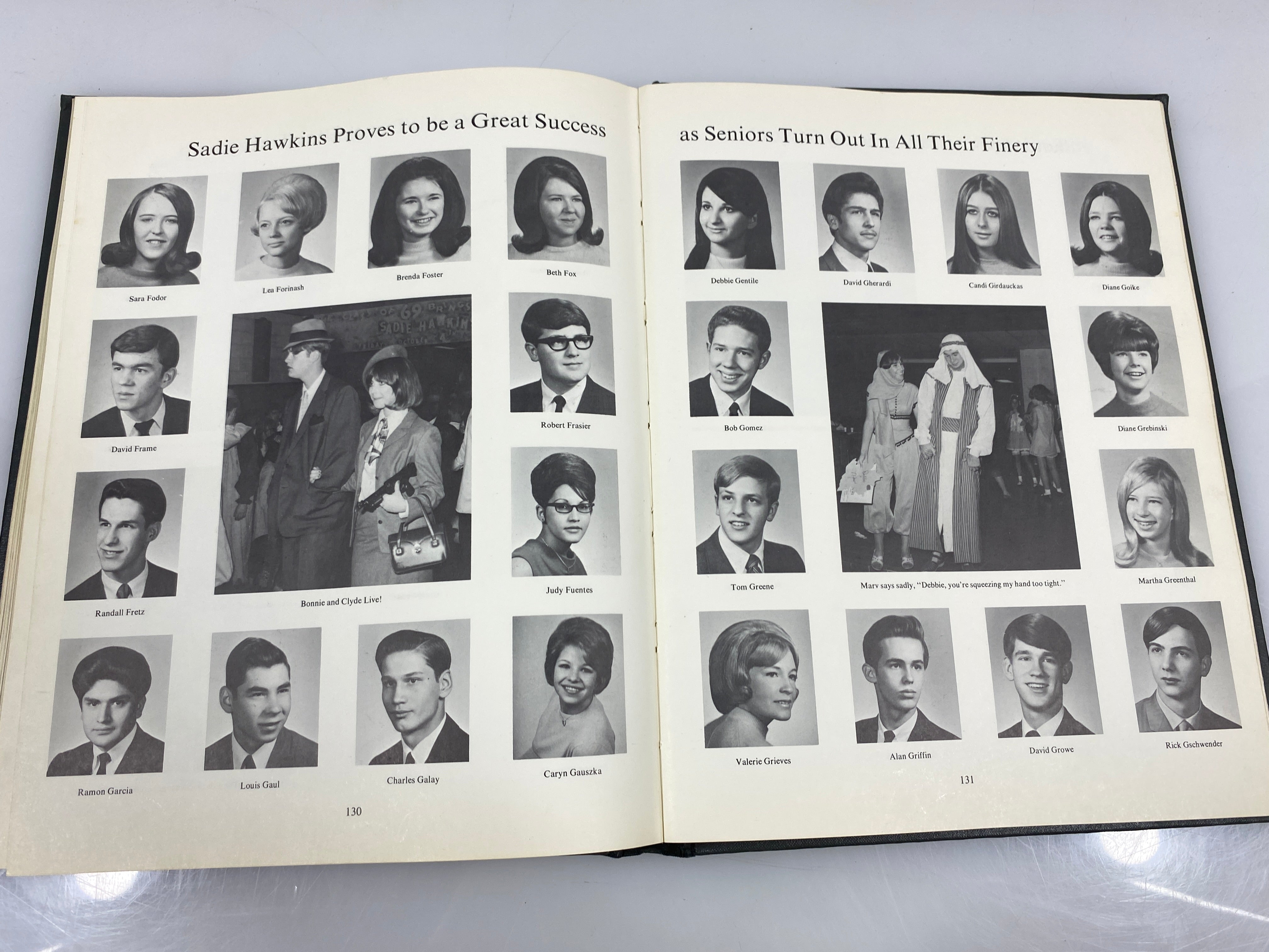 1969 "Cardinal Echo" Melvindale High School Yearbook Melvindale, MI HC