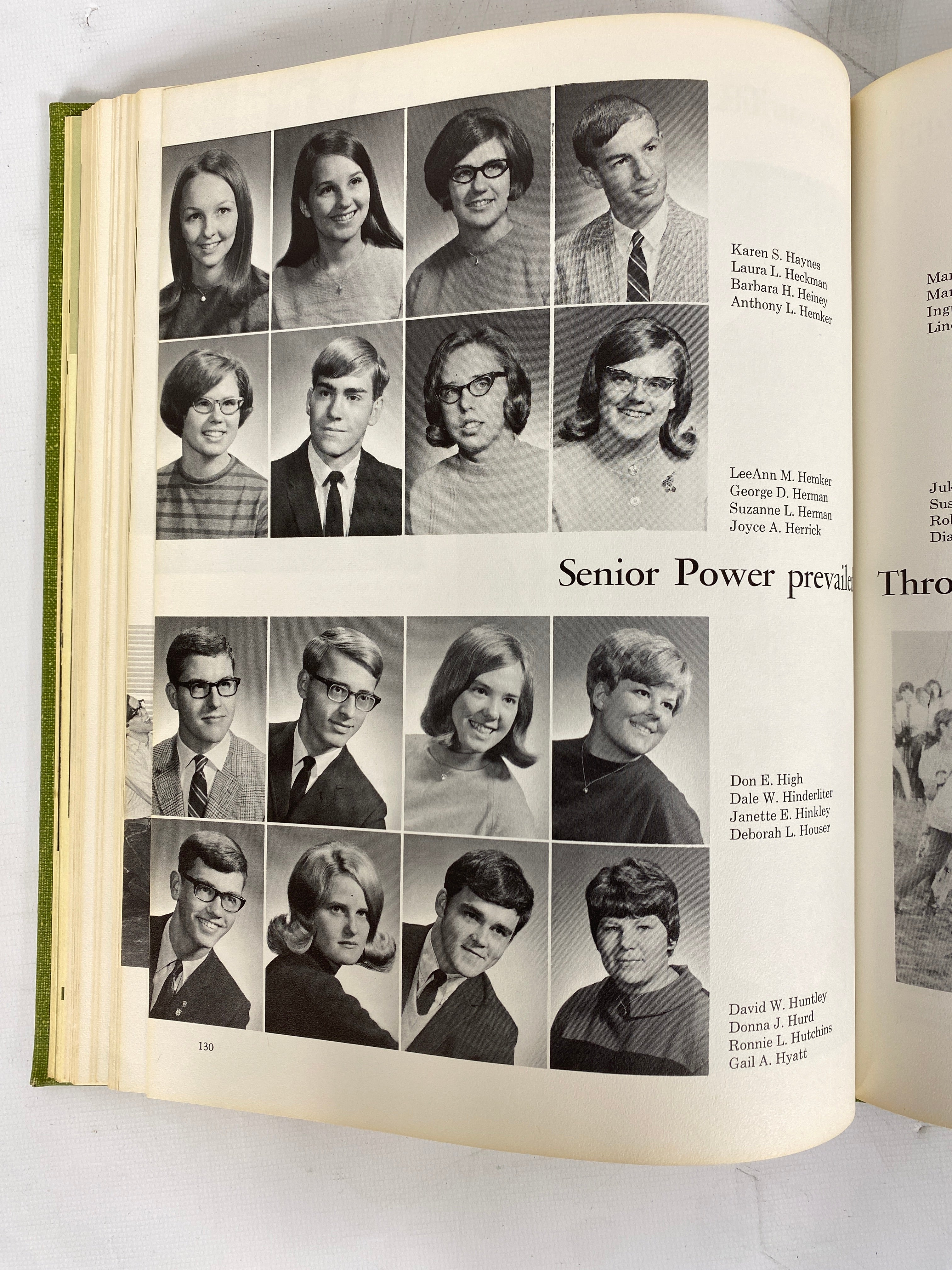 1969 Coldwater High School "Cardinal" Yearbook Coldwater Michigan HC