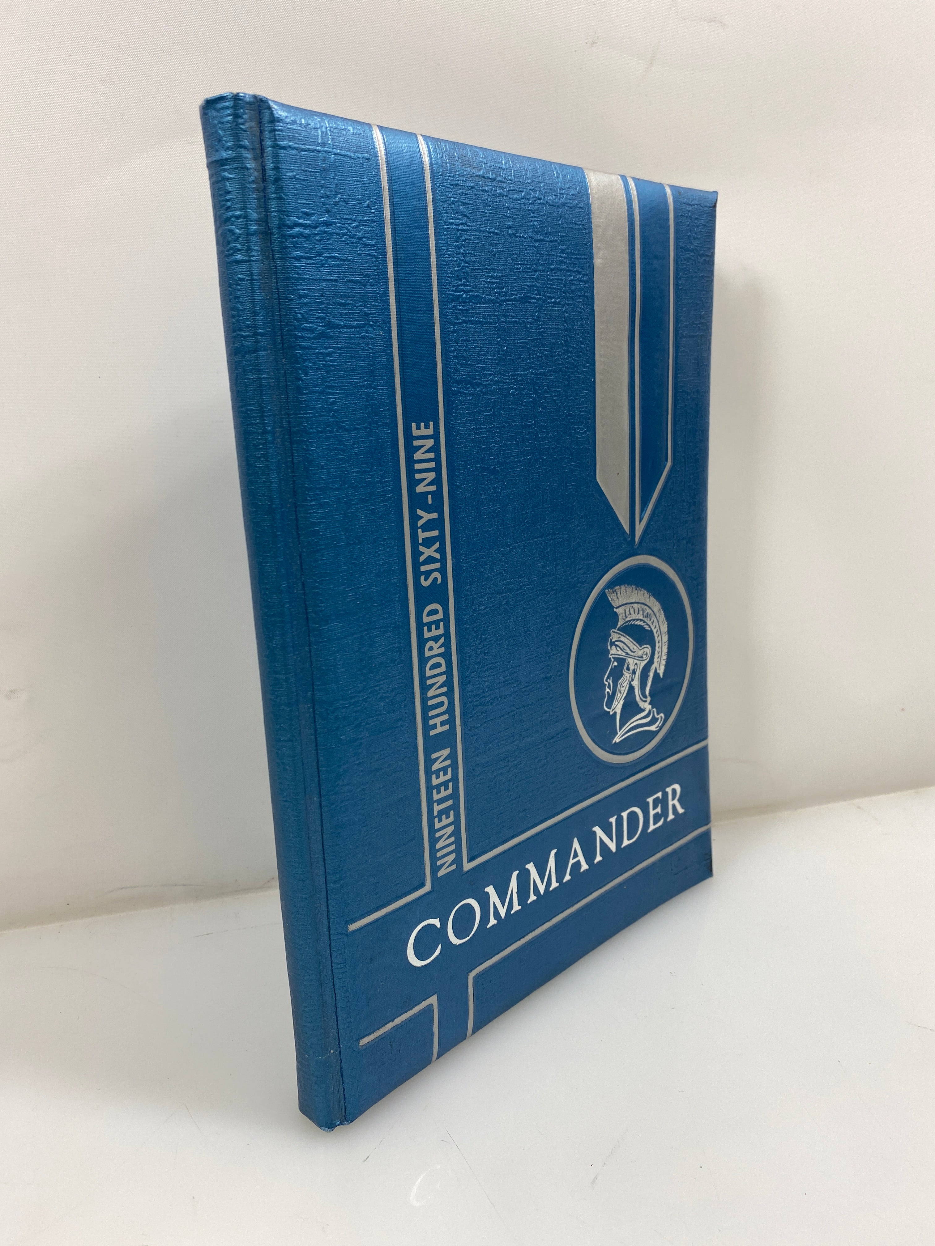 1969 'Commander' Fowlerville High School Yearbook Fowlerville, Michigan HC