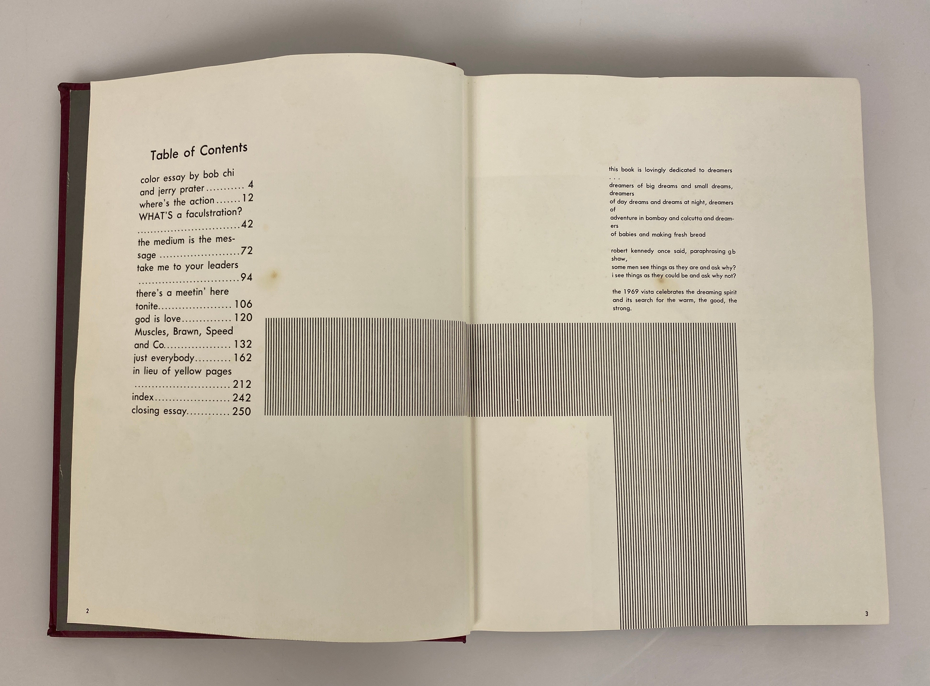 1969 Greenville College Yearbook Greenville Illinois HC