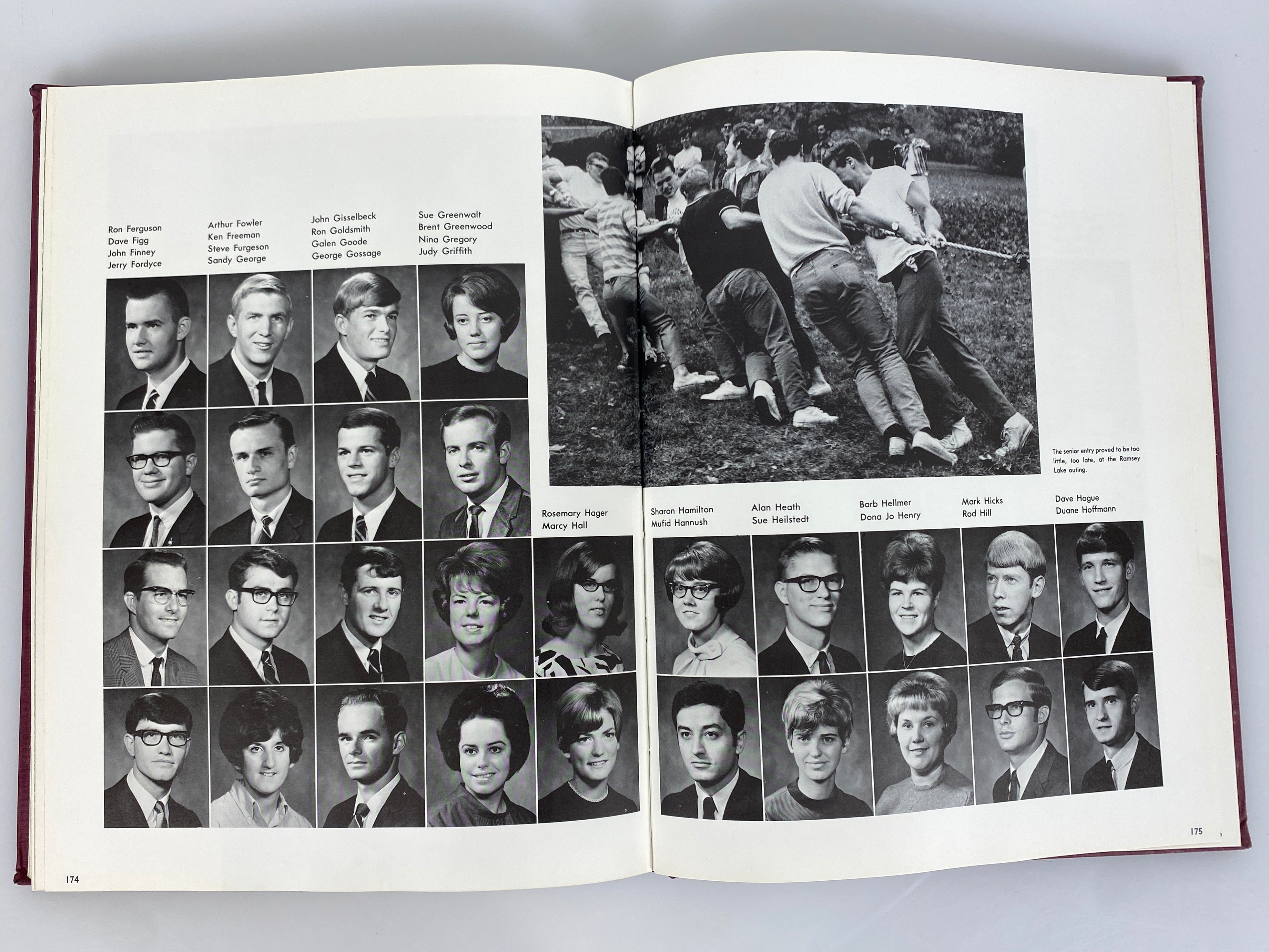 1969 Greenville College Yearbook Greenville Illinois HC