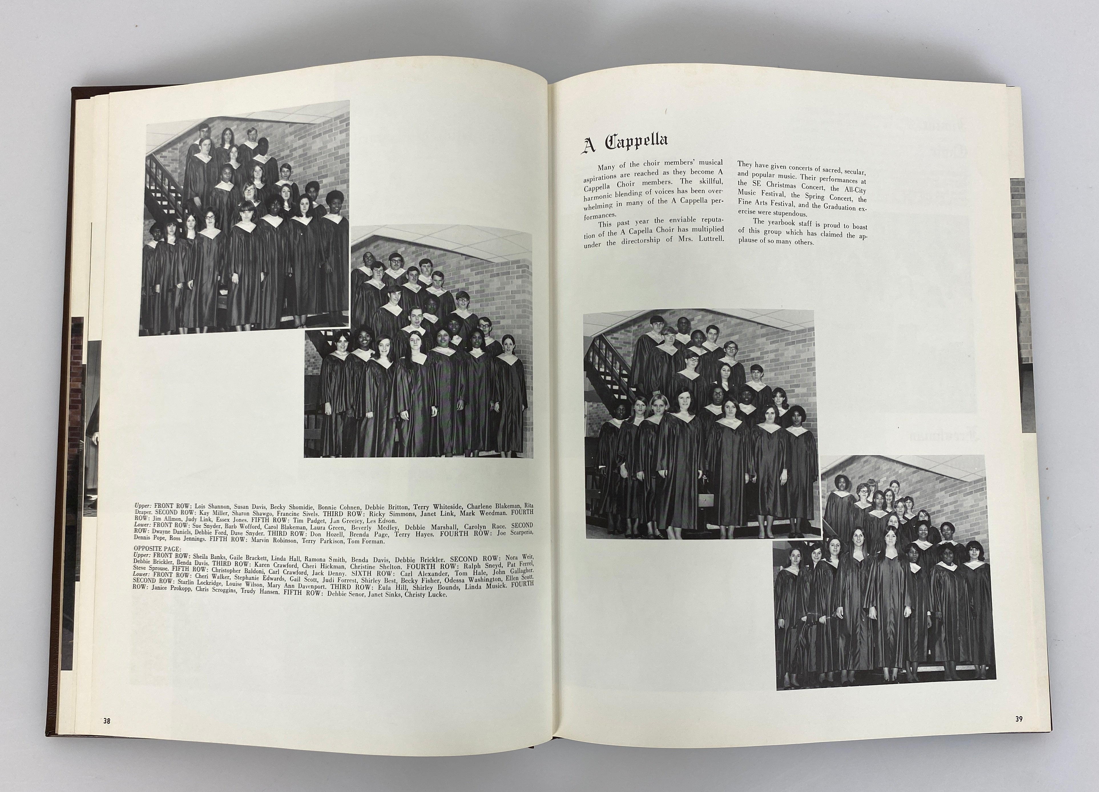 1969 Southeast High School Yearbook Springfield Illinois HC