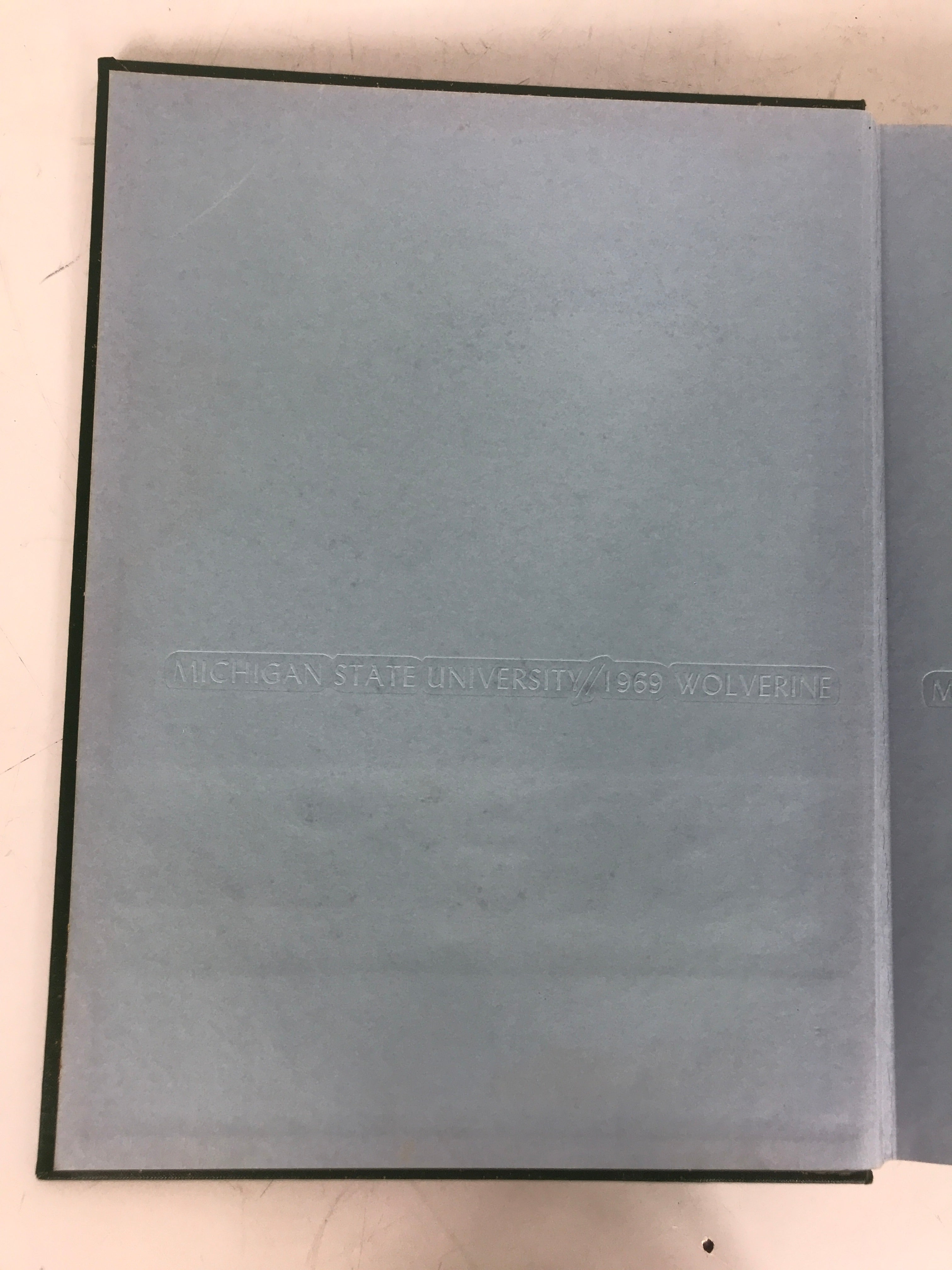 1969 "Wolverine" Michigan State University Yearbook HC