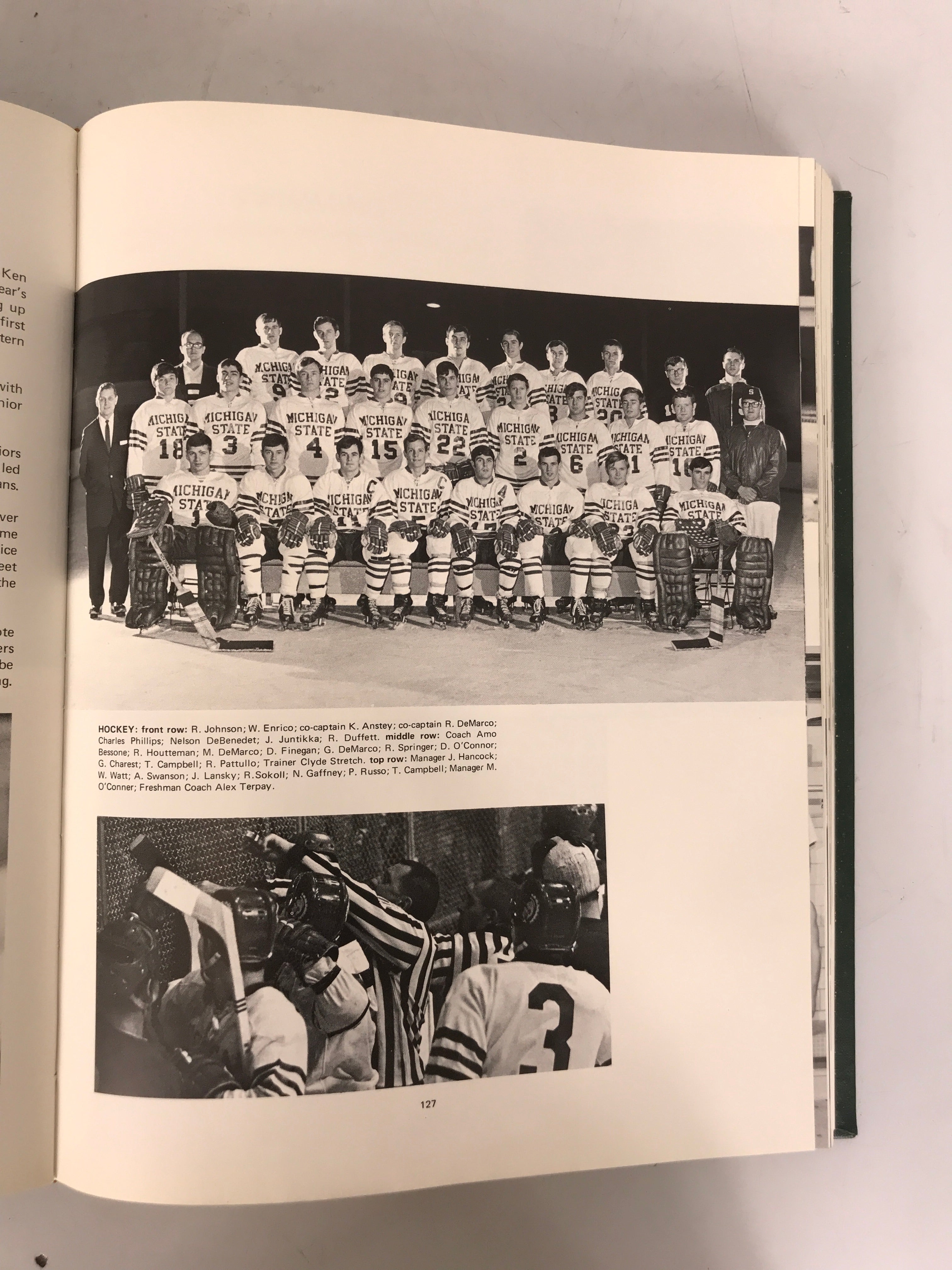 1969 "Wolverine" Michigan State University Yearbook HC