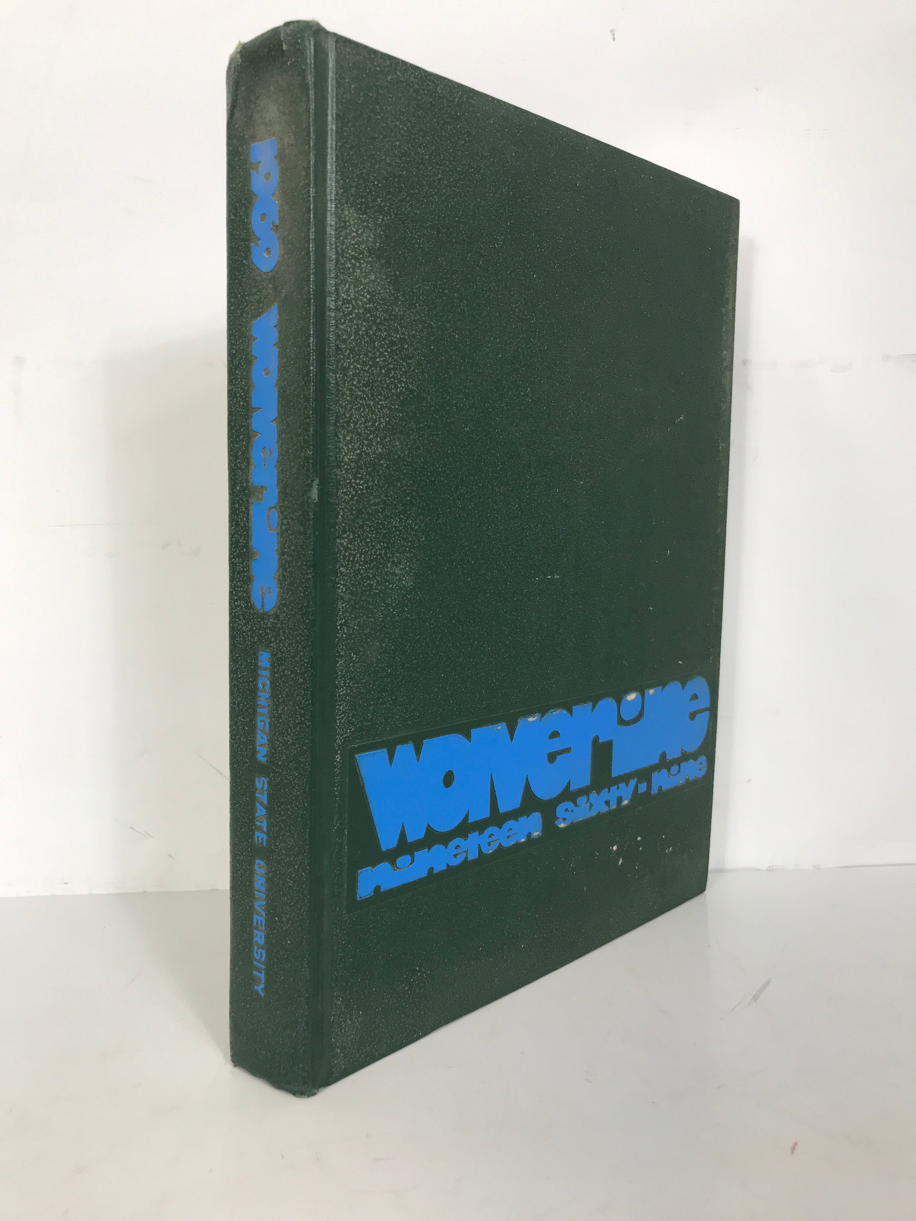 1969 "Wolverine" Michigan State University Yearbook HC