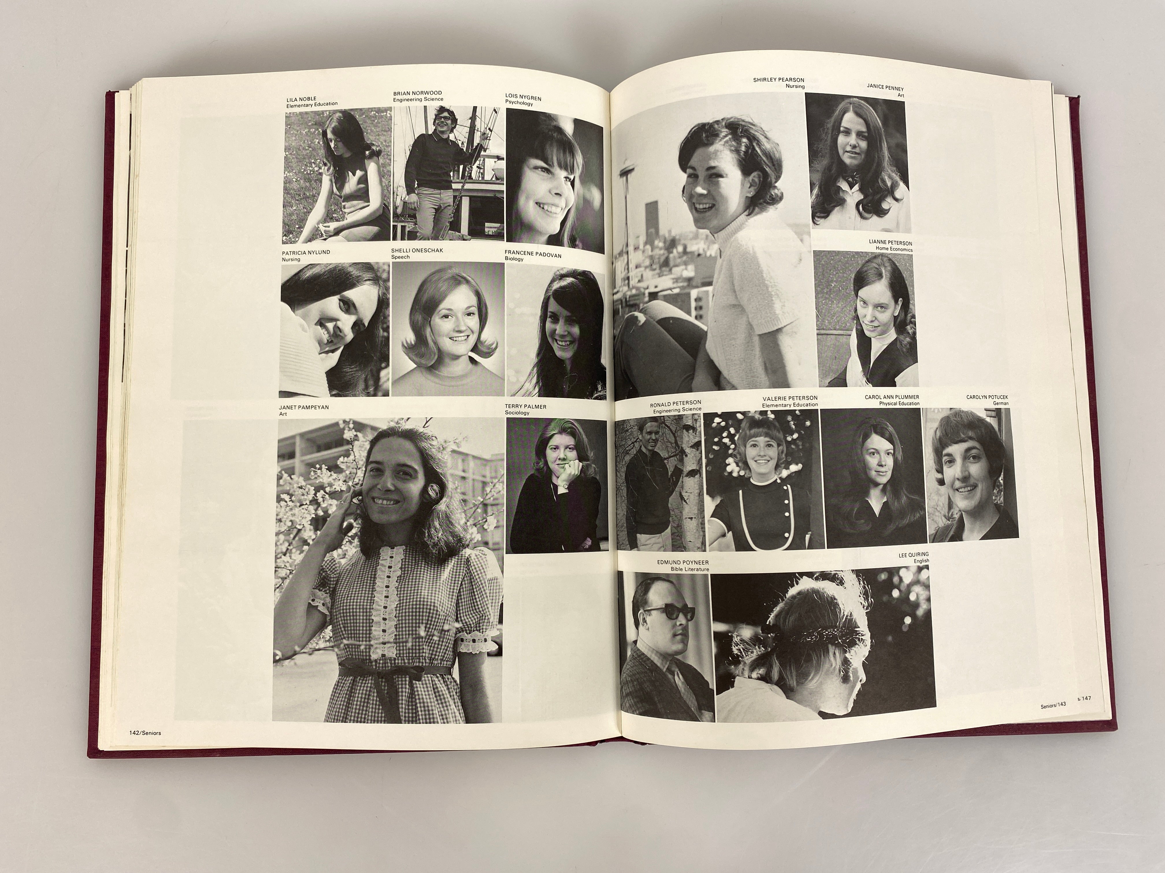 1970-71 Seattle Pacific College Yearbook "Tawahsi" HC