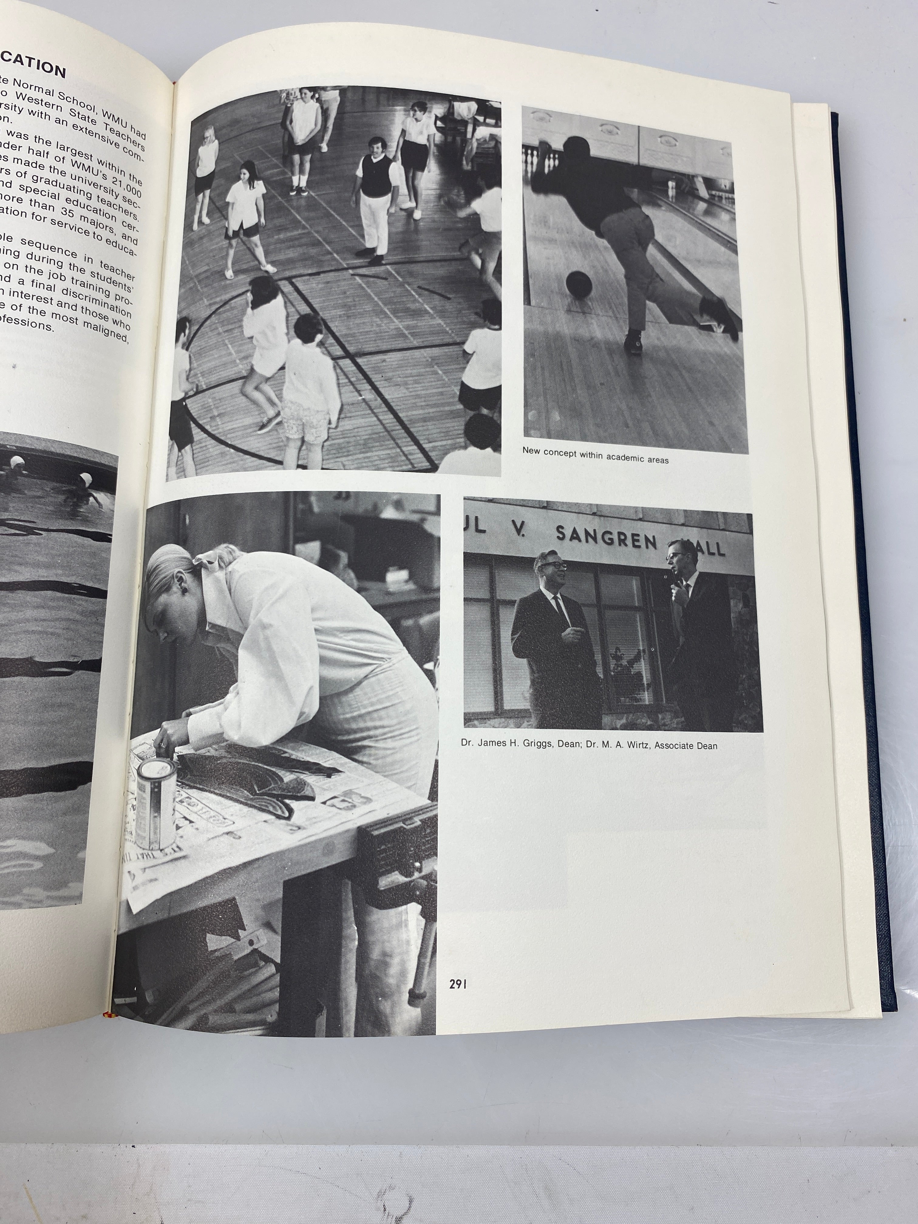 1970 "Brown & Gold" Western Michigan University Yearbook Kalamazoo MI HC