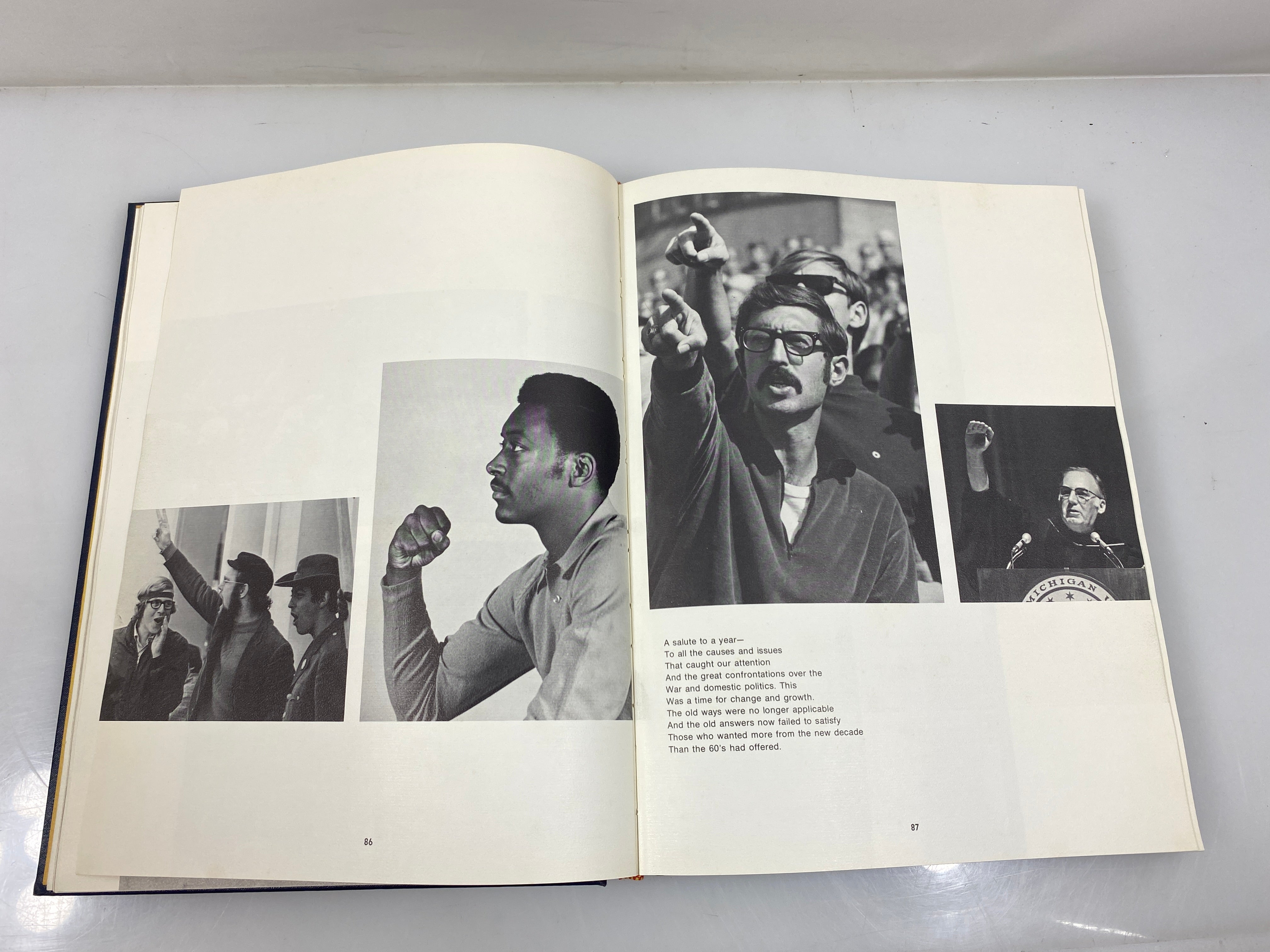 1970 "Brown & Gold" Western Michigan University Yearbook Kalamazoo MI HC