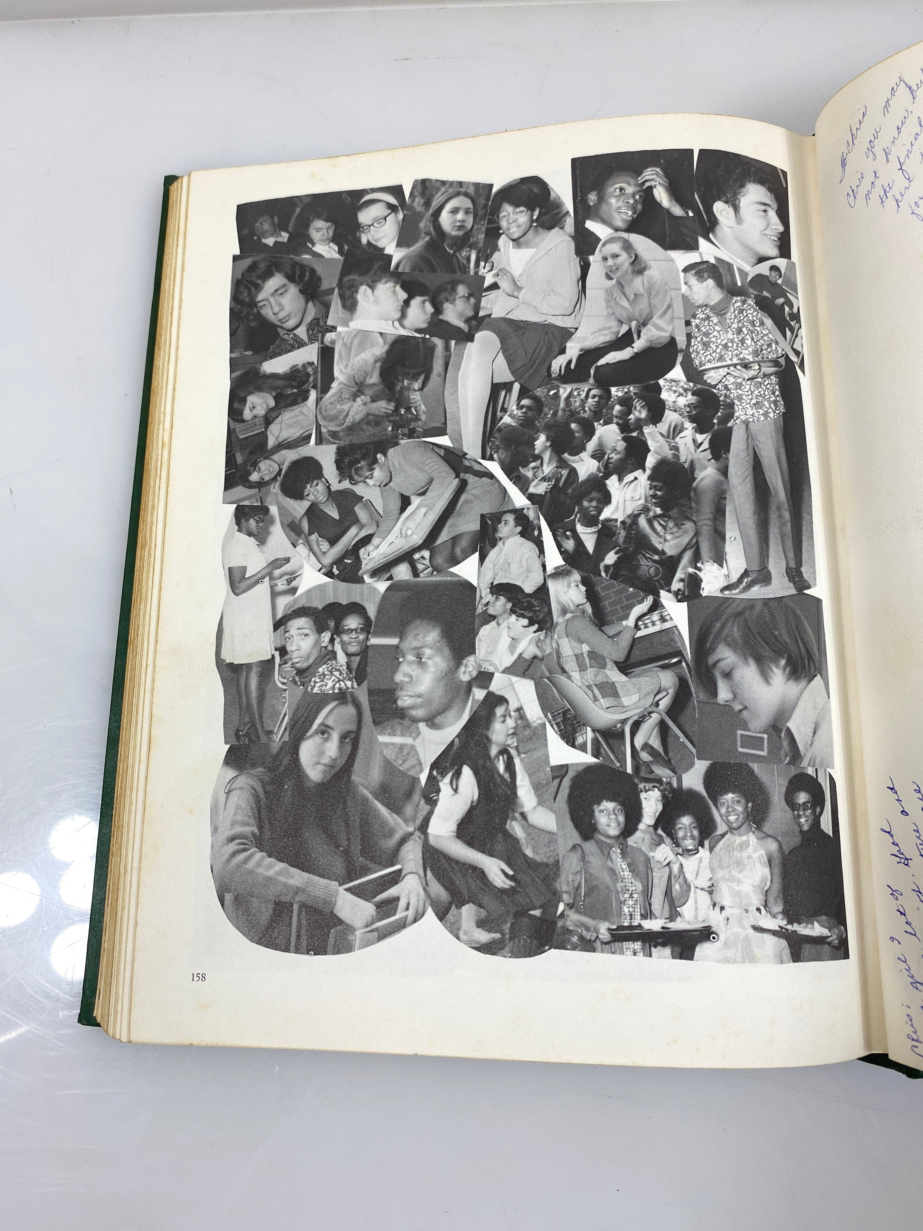 1970 "Cairngorm" Finney Jr. Sr. High School Yearbook Detroit MI HC